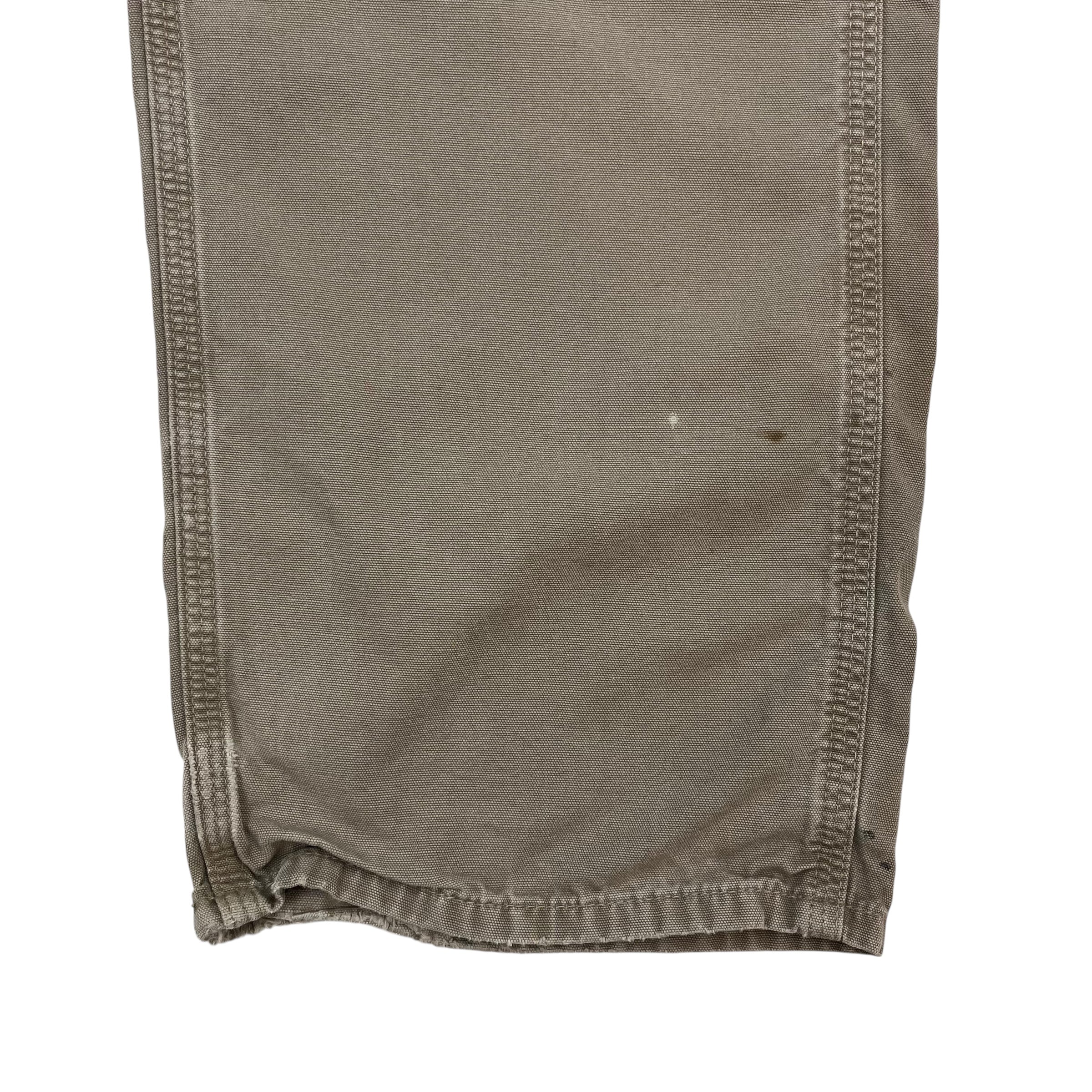 Vintage Carhartt Dungaree Pants Beige