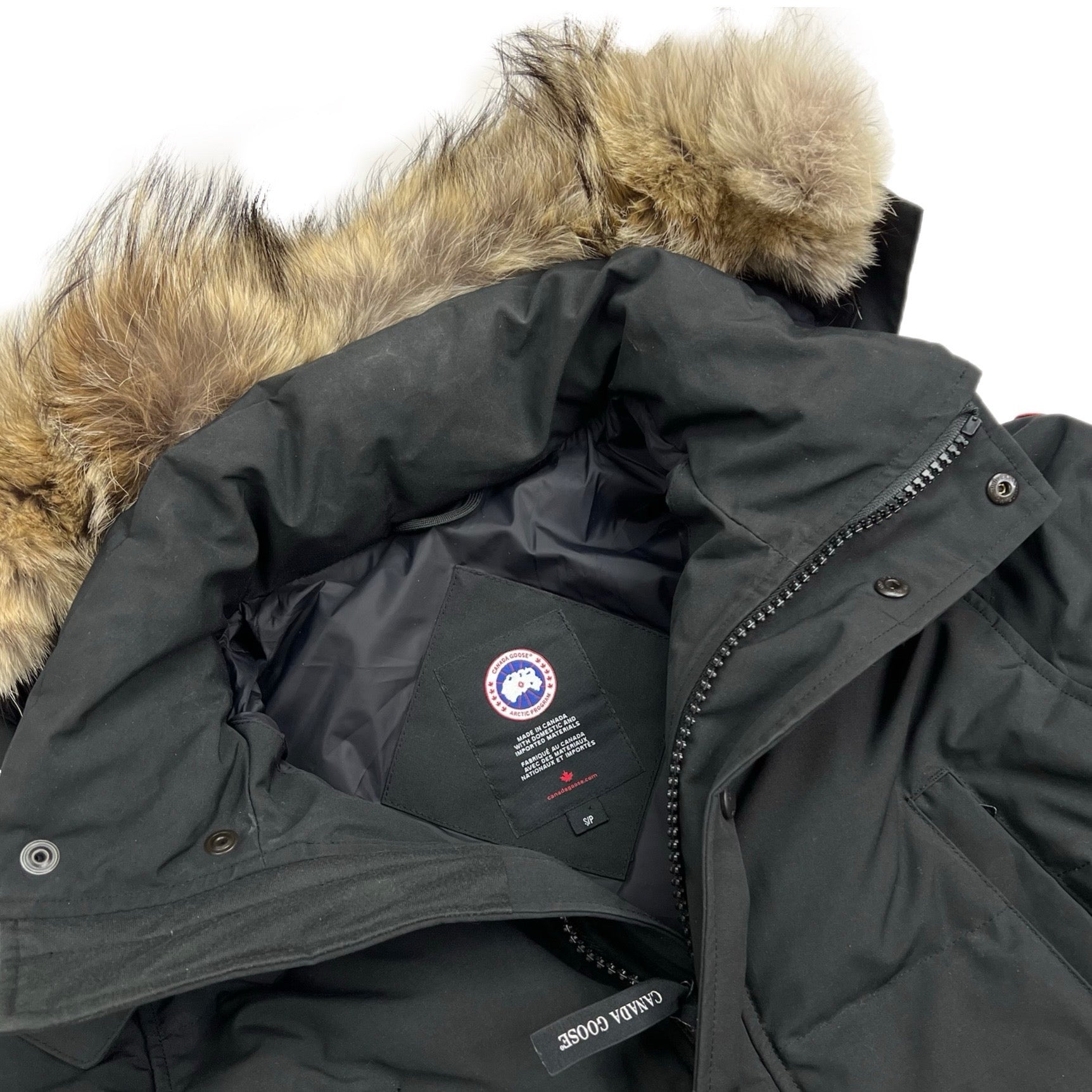 Canada Goose Wyndham Parka Jacket Black