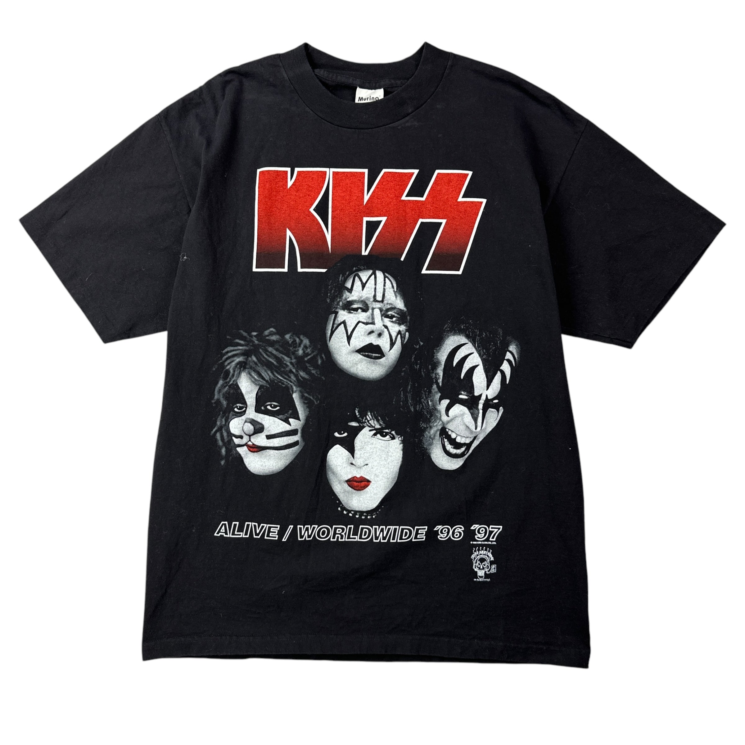 1997 Kiss “Alive!” Tour Tee Black