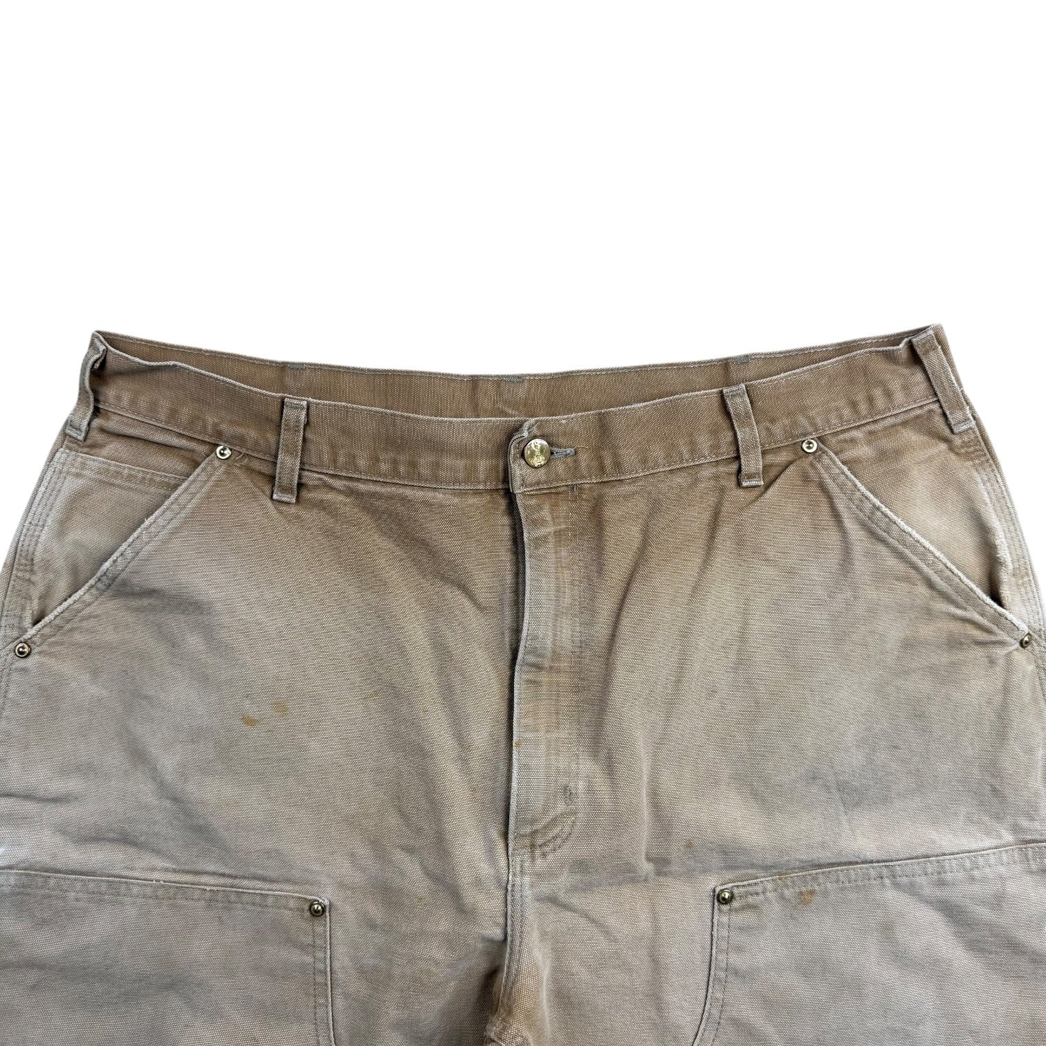 Vintage Carhartt Double Knee Pants Tan