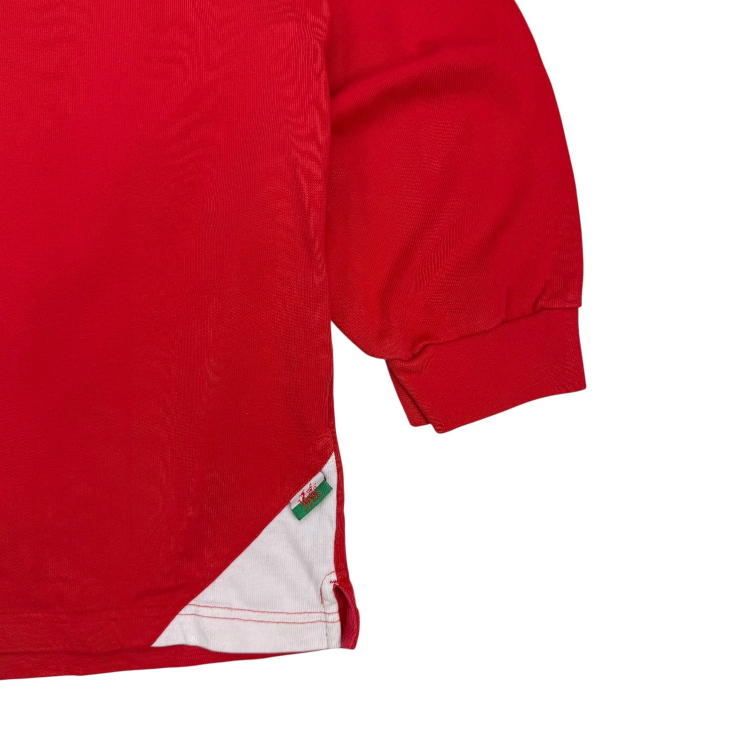 Vintage Reebok Wales Rugby Union Jersey Red