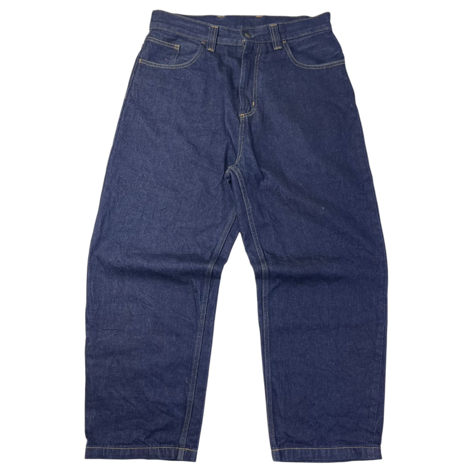 Carhartt WIP Brandon Pant Bottoms Dark Indigo Wash