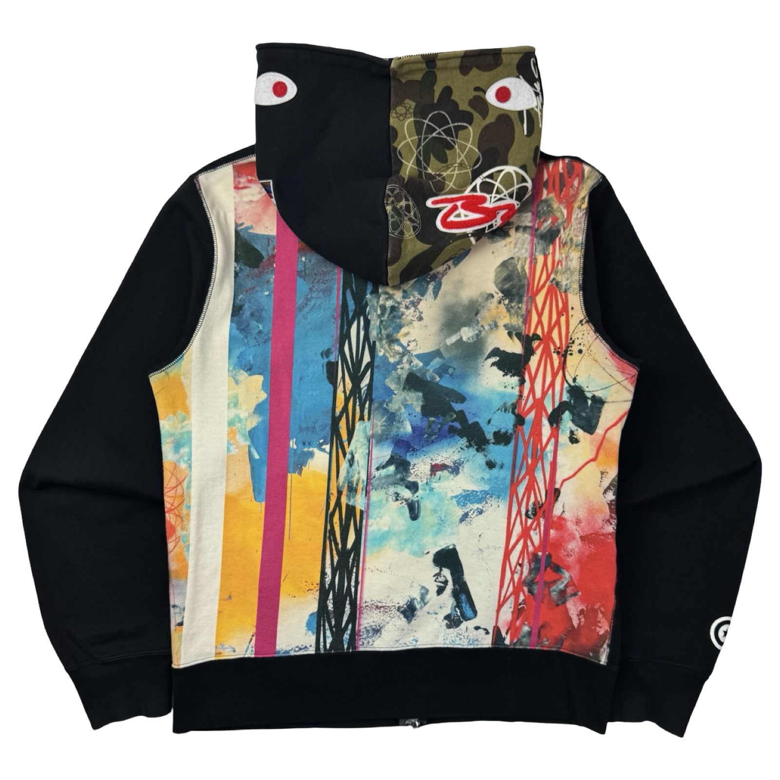 BAPE x Futura Shark Full-Zip Hoodie