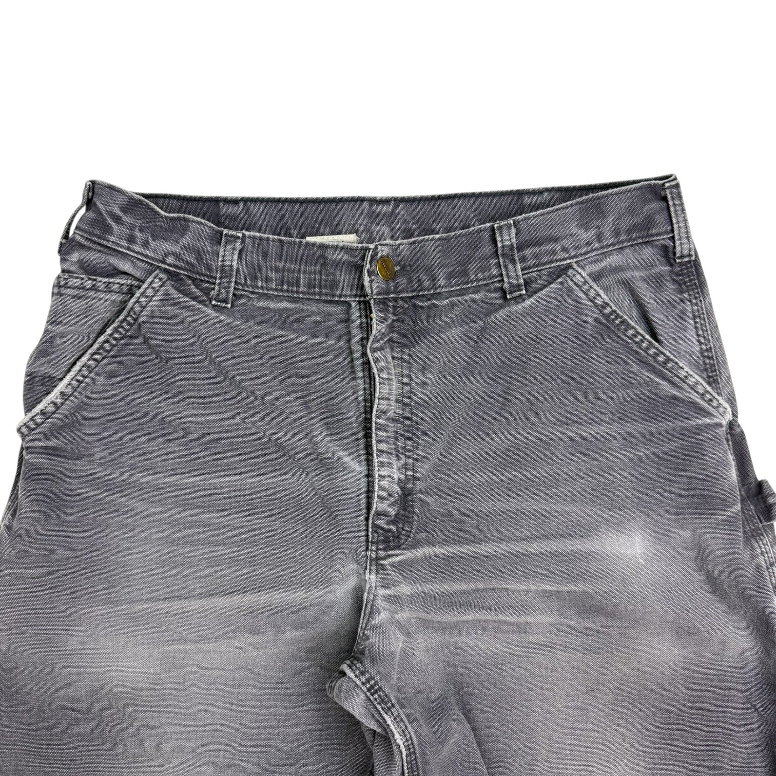 Vintage Carhartt Dungaree Pants Petroleum Blue