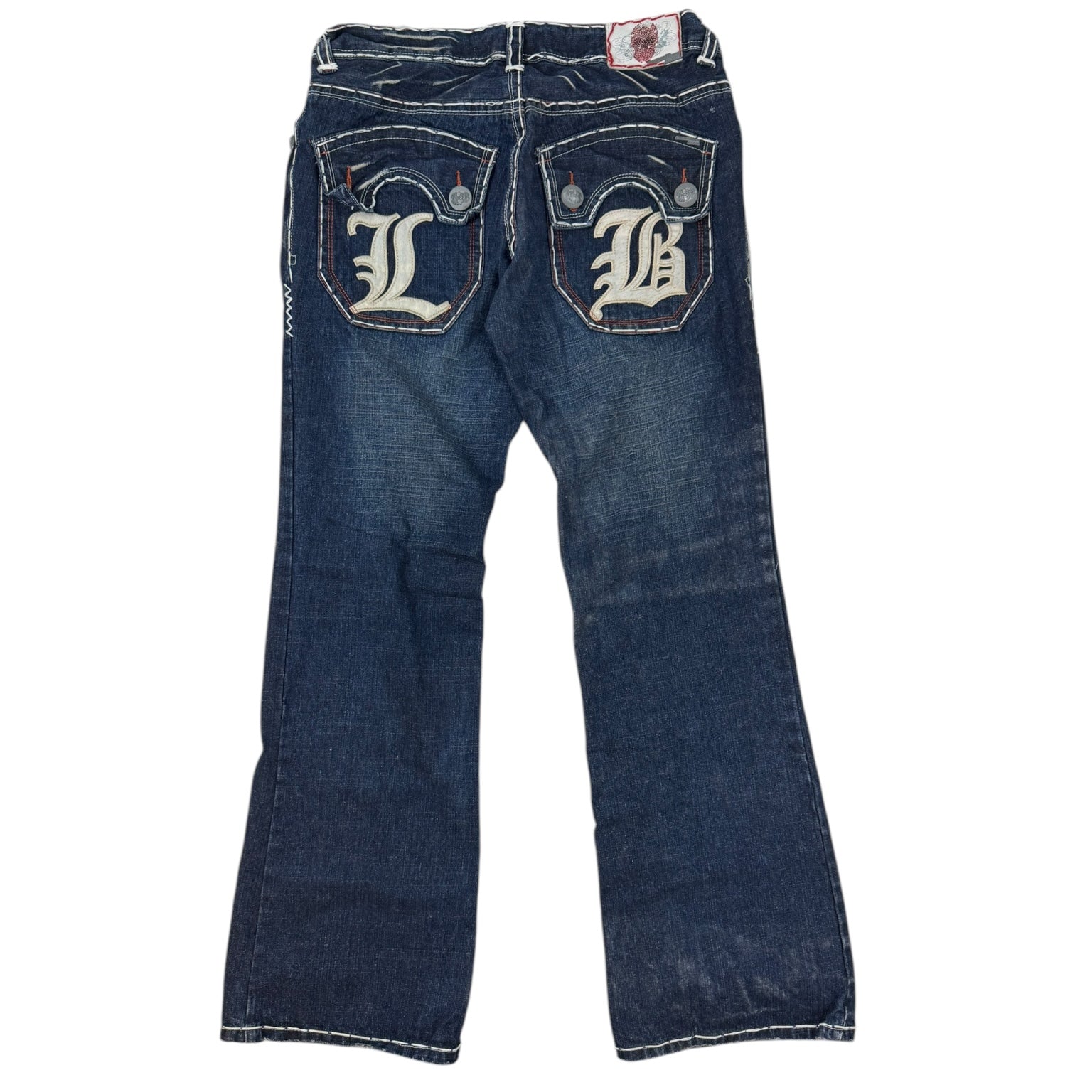 Vintage Y2K Laguna Beach Contrast Stitch Denim Jeans