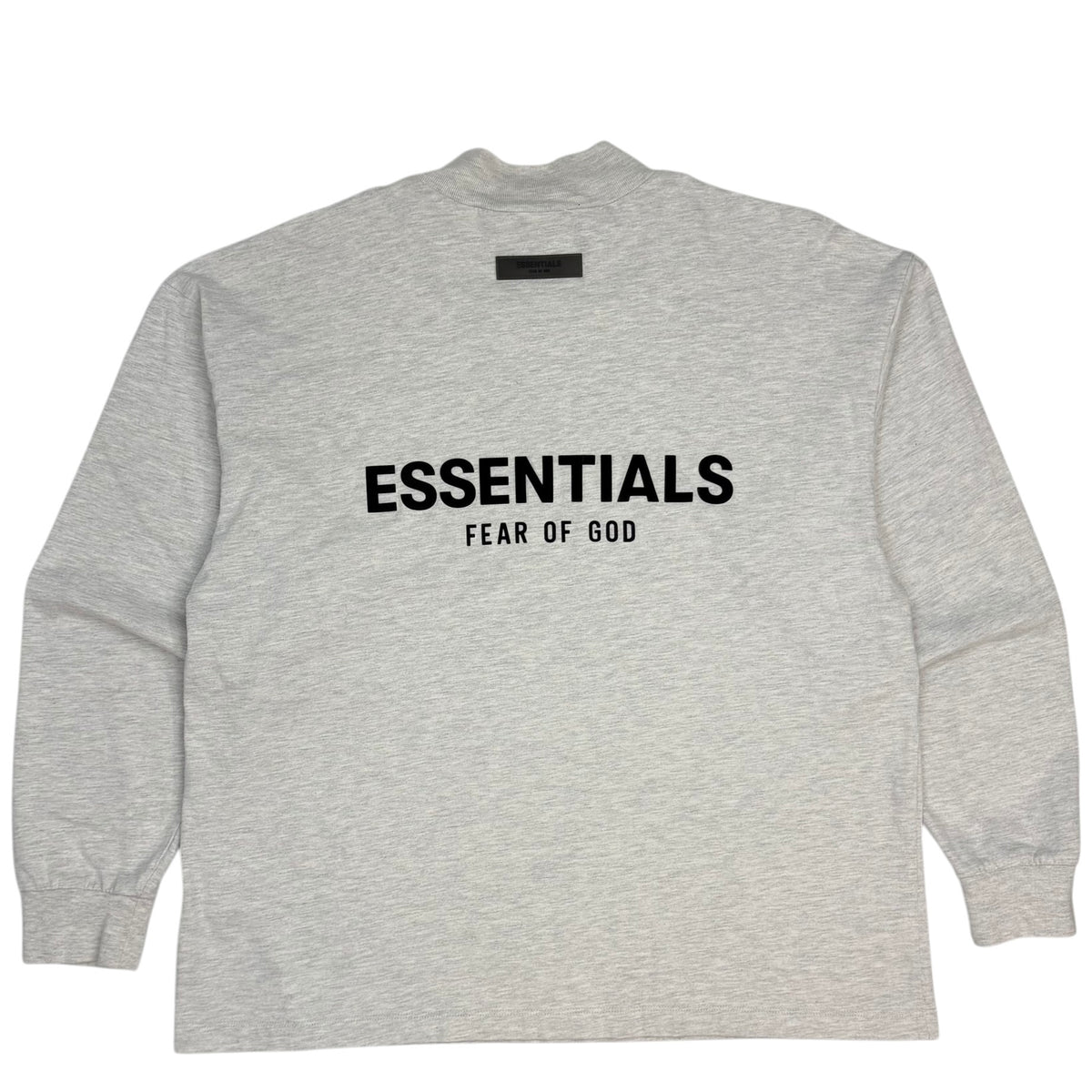 Fear Of God Essentials Longsleeve Tee Light Heather Grey