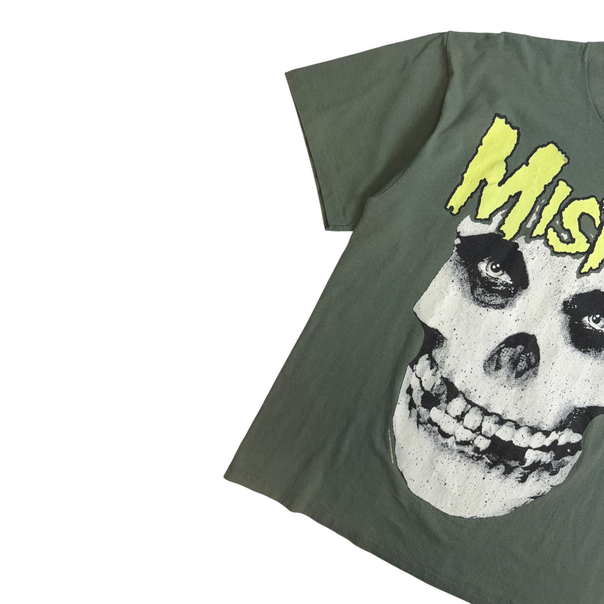 Vintage Misfits Glow in The Dark T-Shirt Green