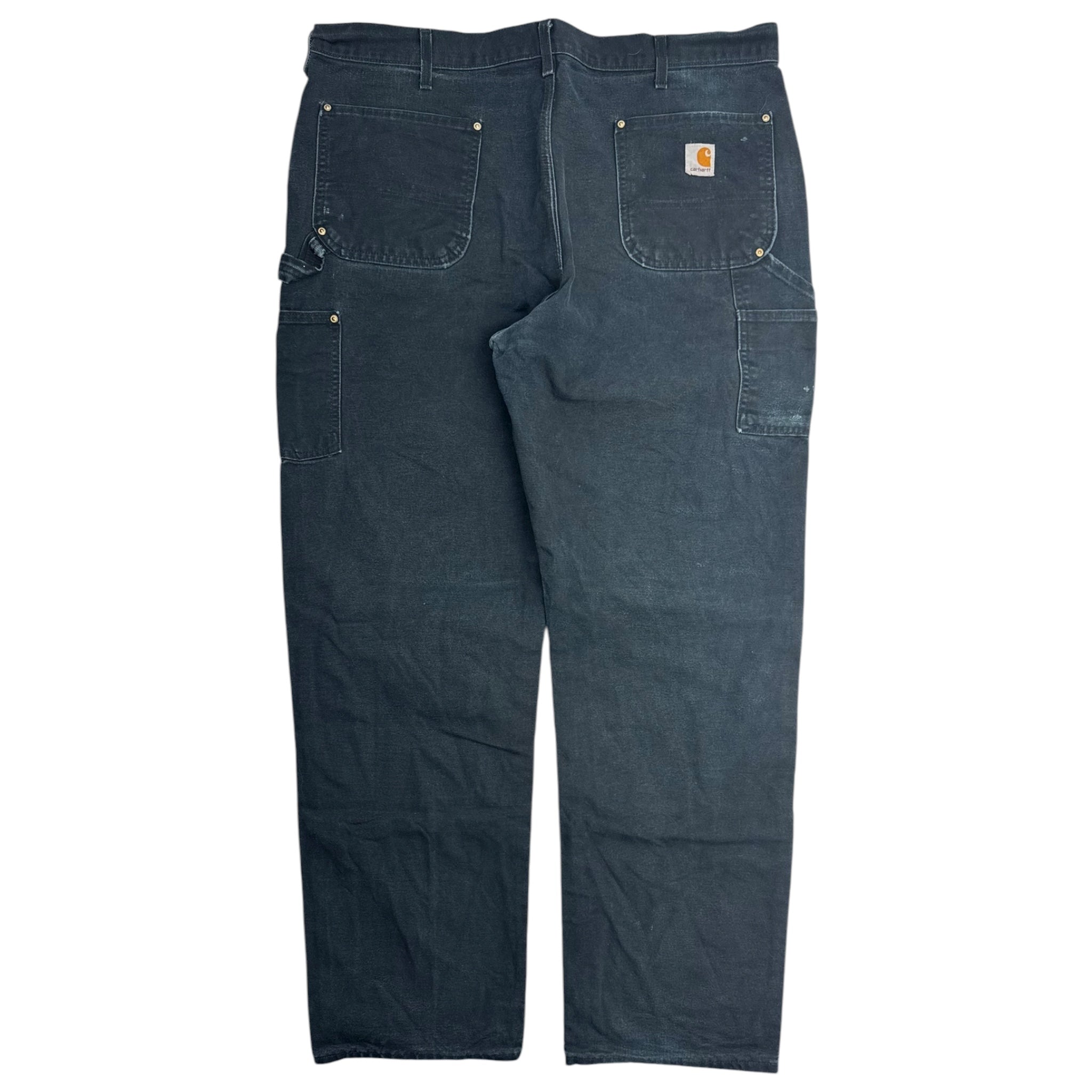 Vintage Carhartt Double Knee Bottoms Distressed Black