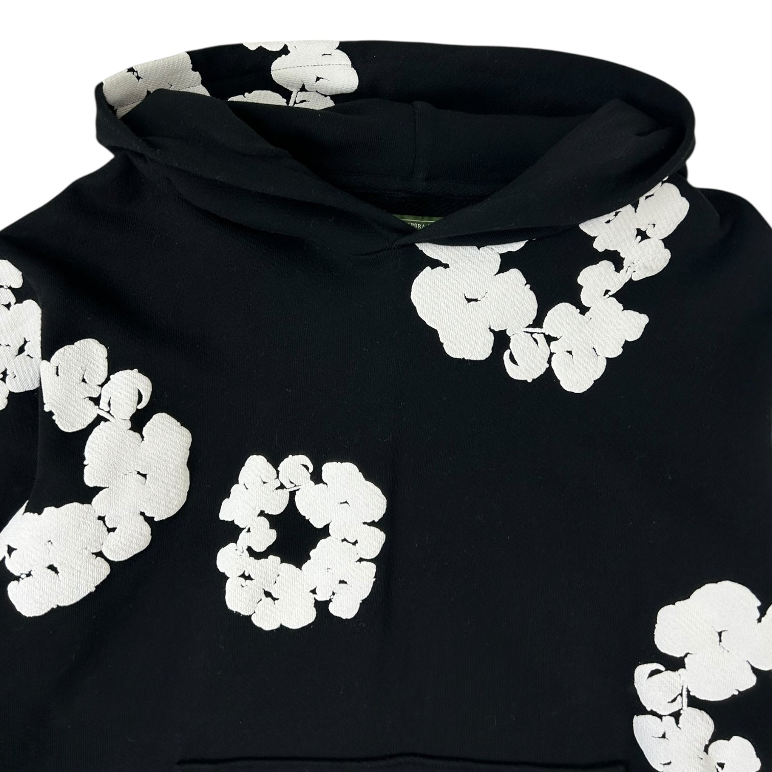 Denim Tears Cotton Wreath Hoodie Black