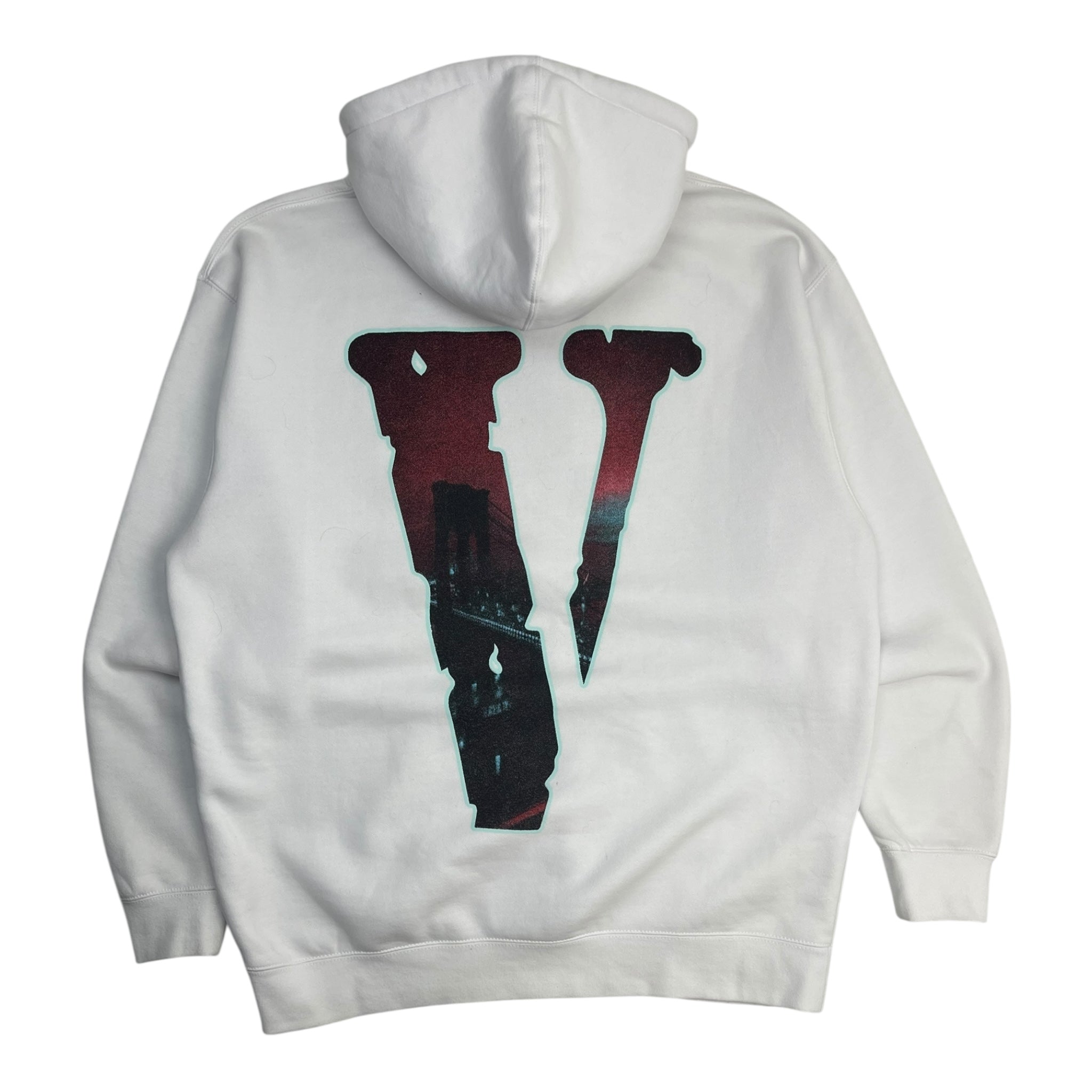 Pop Smoke x Vlone Wraith Hoodie White