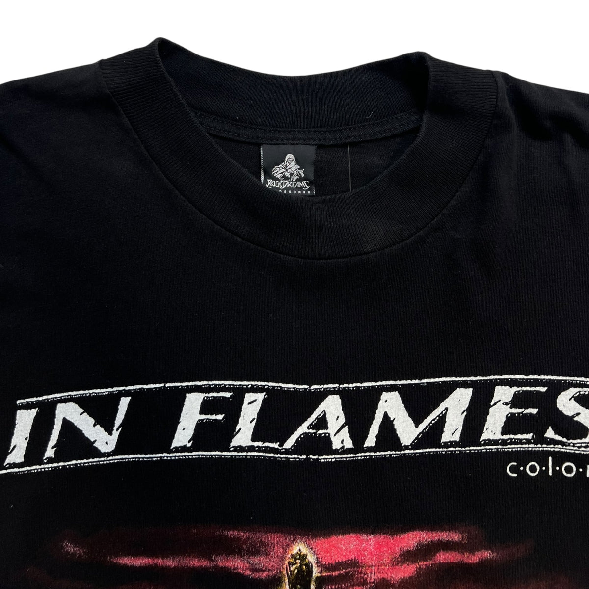 Vintage 1999 In Flames “Colony” Long Sleeve T-Shirt Black