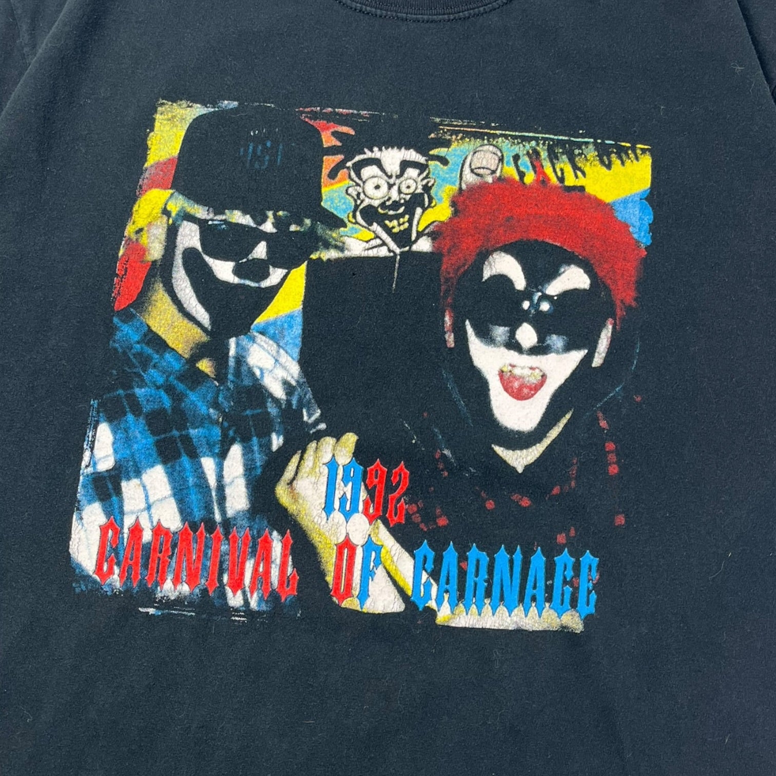 Vintage Y2K Insane Clown Posse Carnival Of Carnage T-Shirt