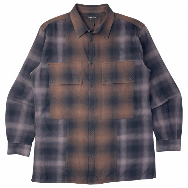 Helmut Lang Shadow Plaid Shirt