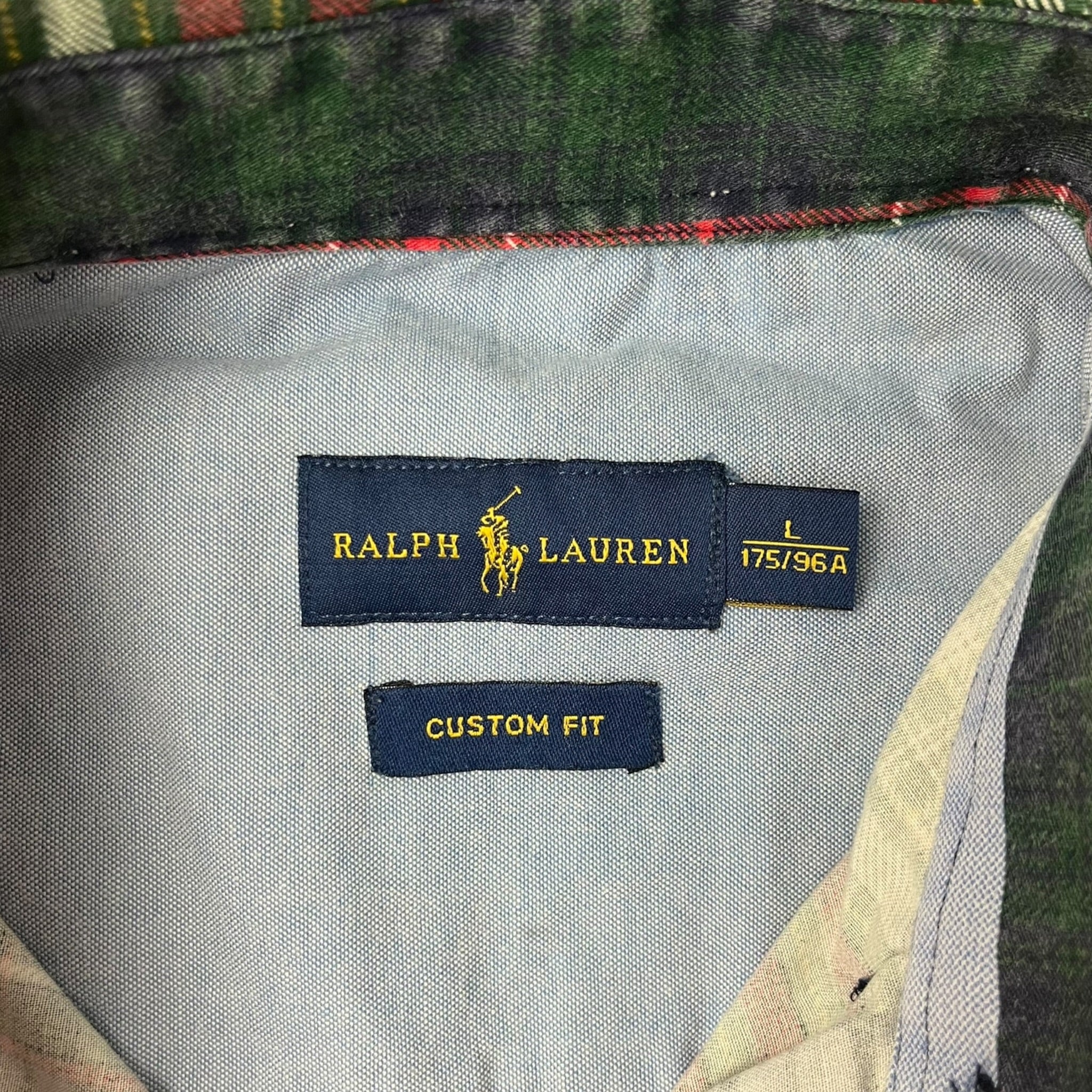 Polo Ralph Lauren Button Up Patchwork Tartan