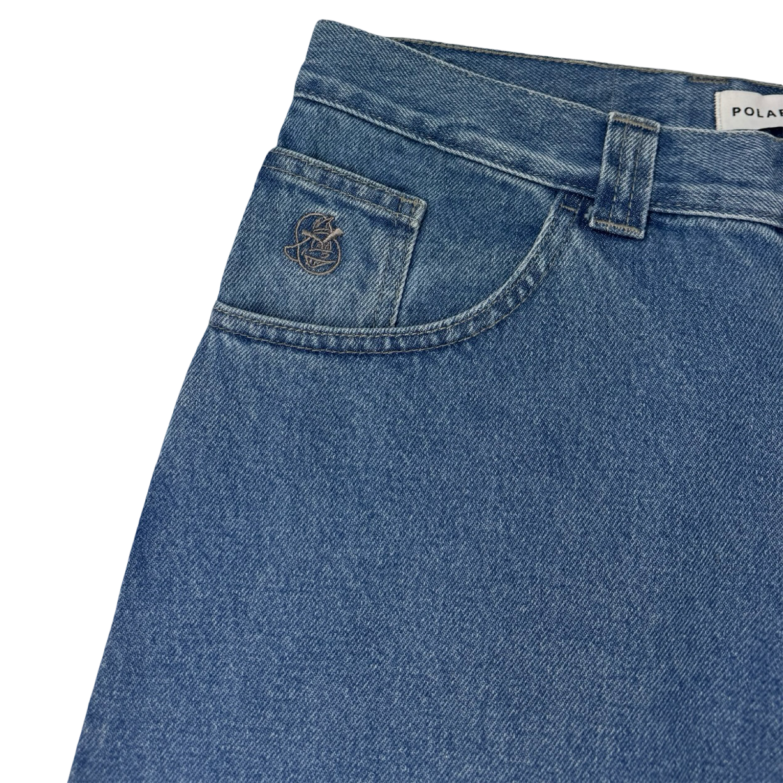 Polar Skate Co. Denim Bottoms Blue Wash