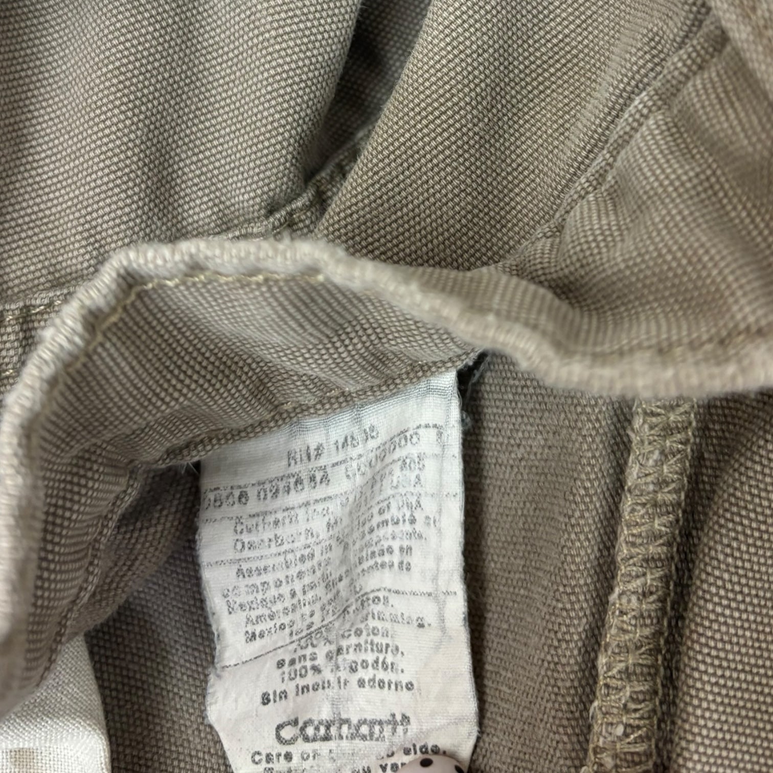 Vintage Carhartt Workwear Pant Taupe