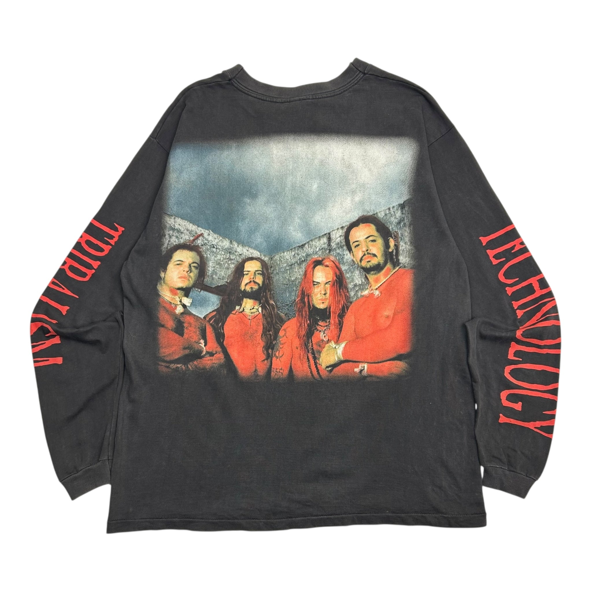 1996 Sepultura Roots Bloody LS Black