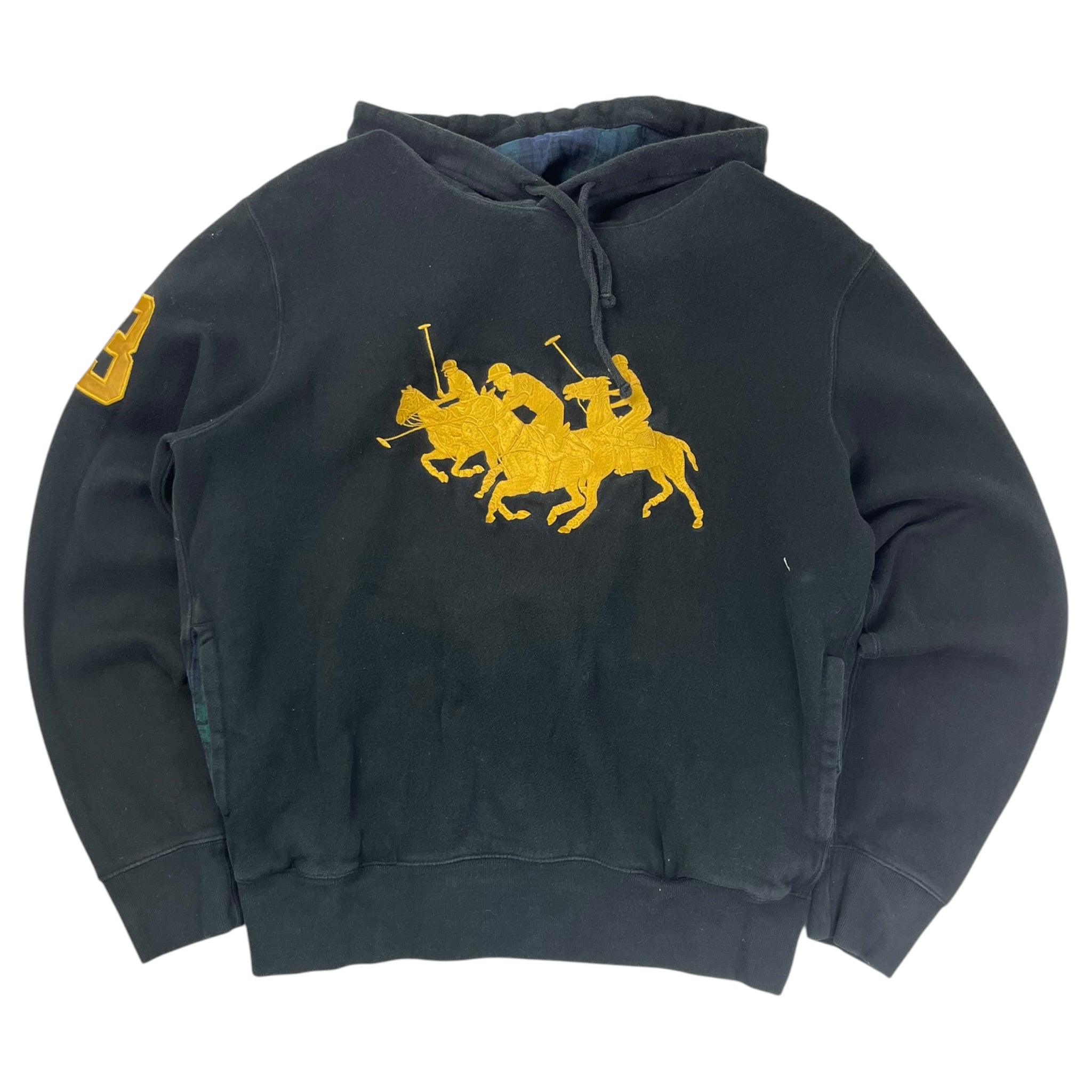 Polo Ralph Lauren Mega Pullover Hoodie Black