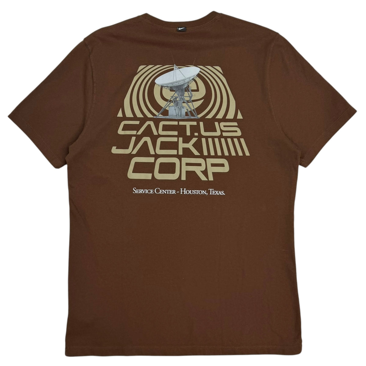 Cactus Jack Travis Scott X Nike NRG BH Tee Cacao Wow