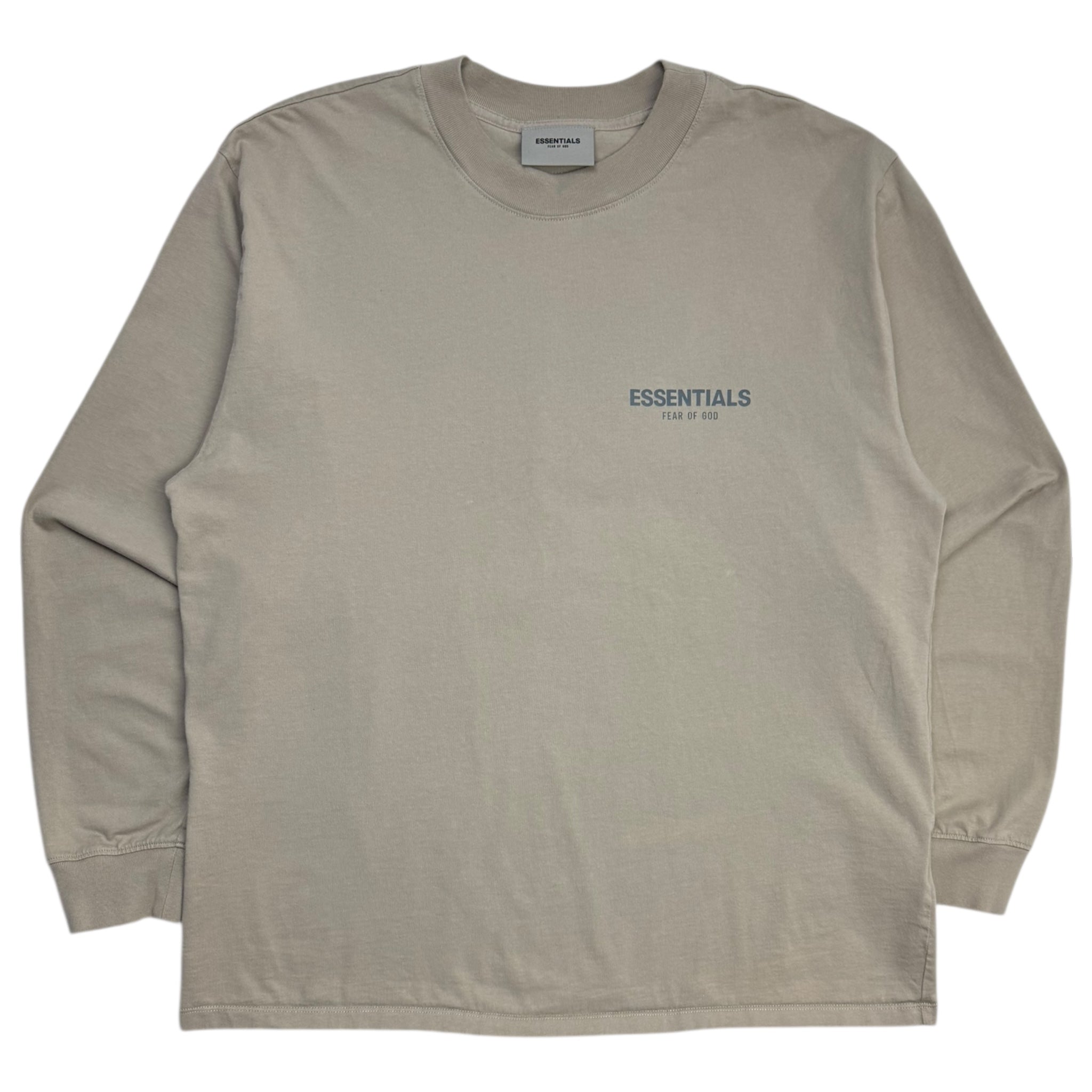 Essentials Spellout Longsleeve Oatmeal