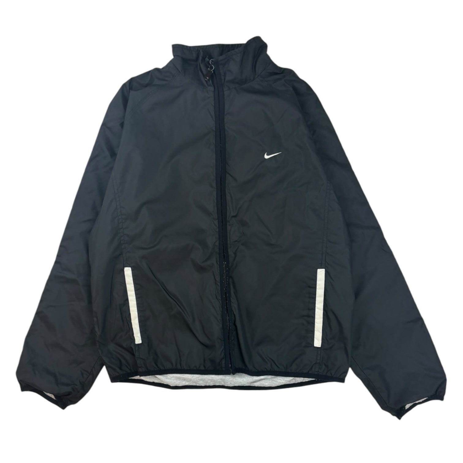 Vintage Nike Contrast Windbreaker Dark Black/White
