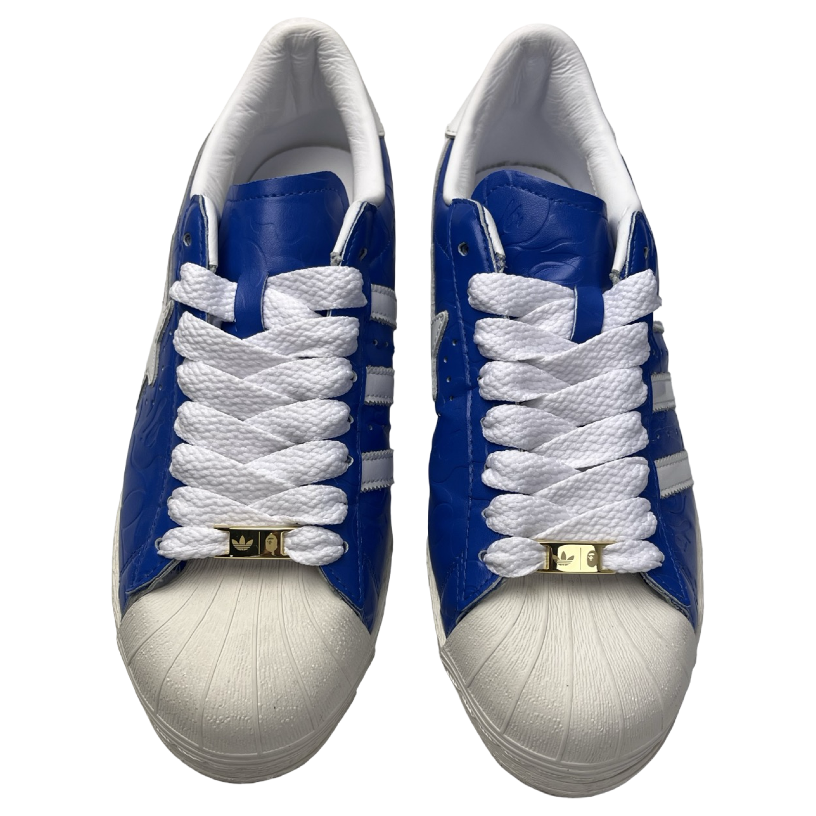 Adidas Superstar Vintage Bape Blue White (Used)