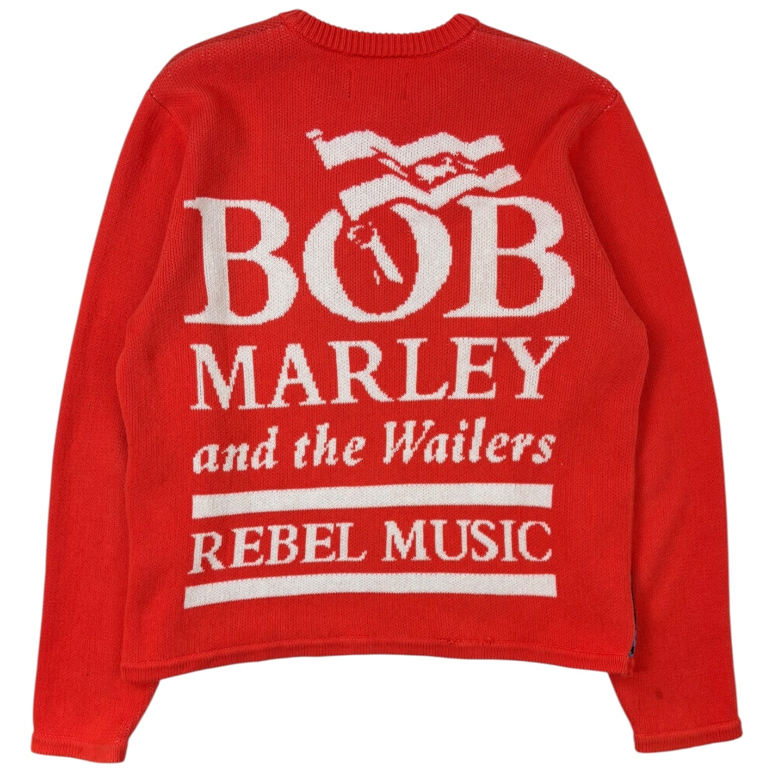 Stussy x Bob Marley Knit Sweater Orange