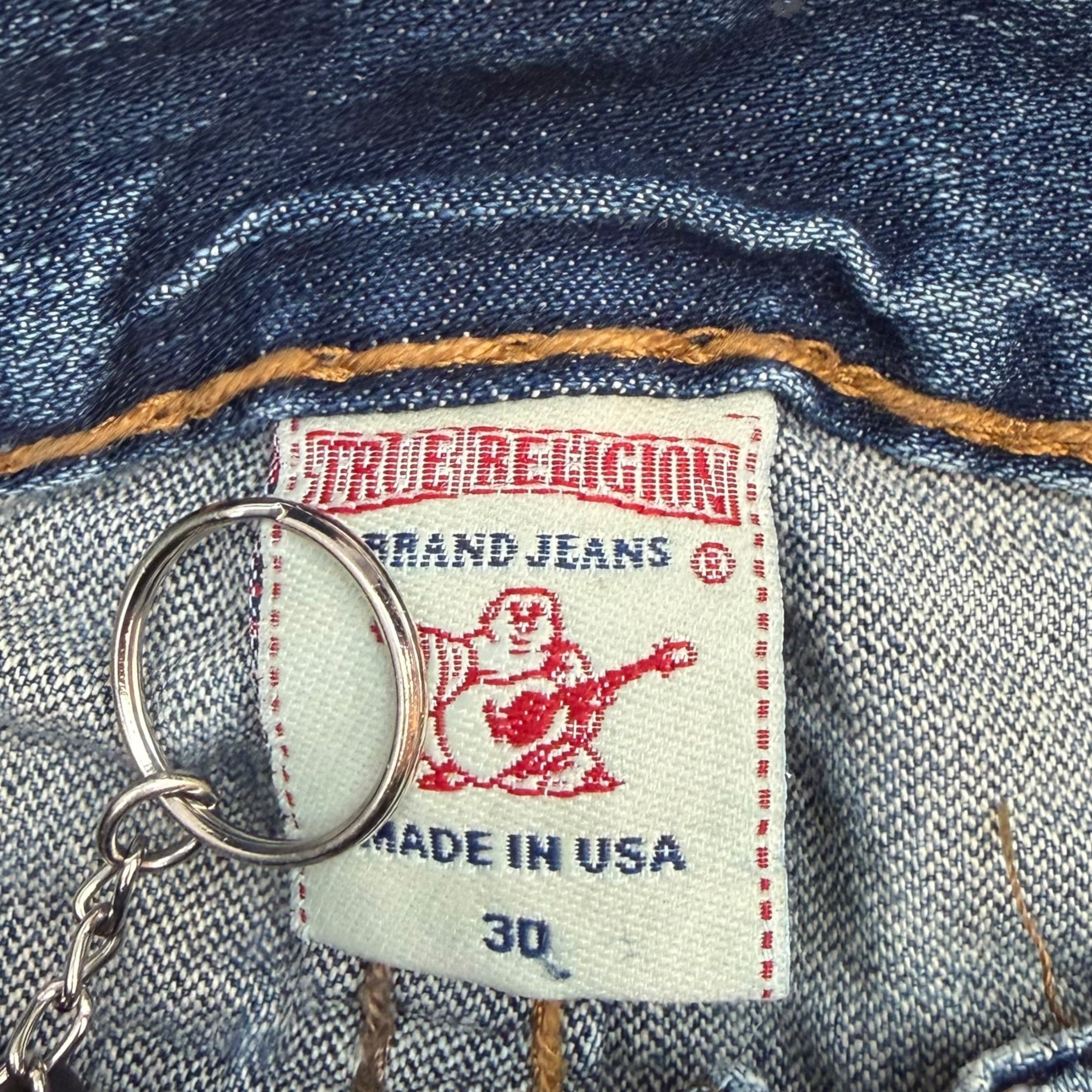 Vintage True Religion Bobby Super T Denim Pants Dark Wash
