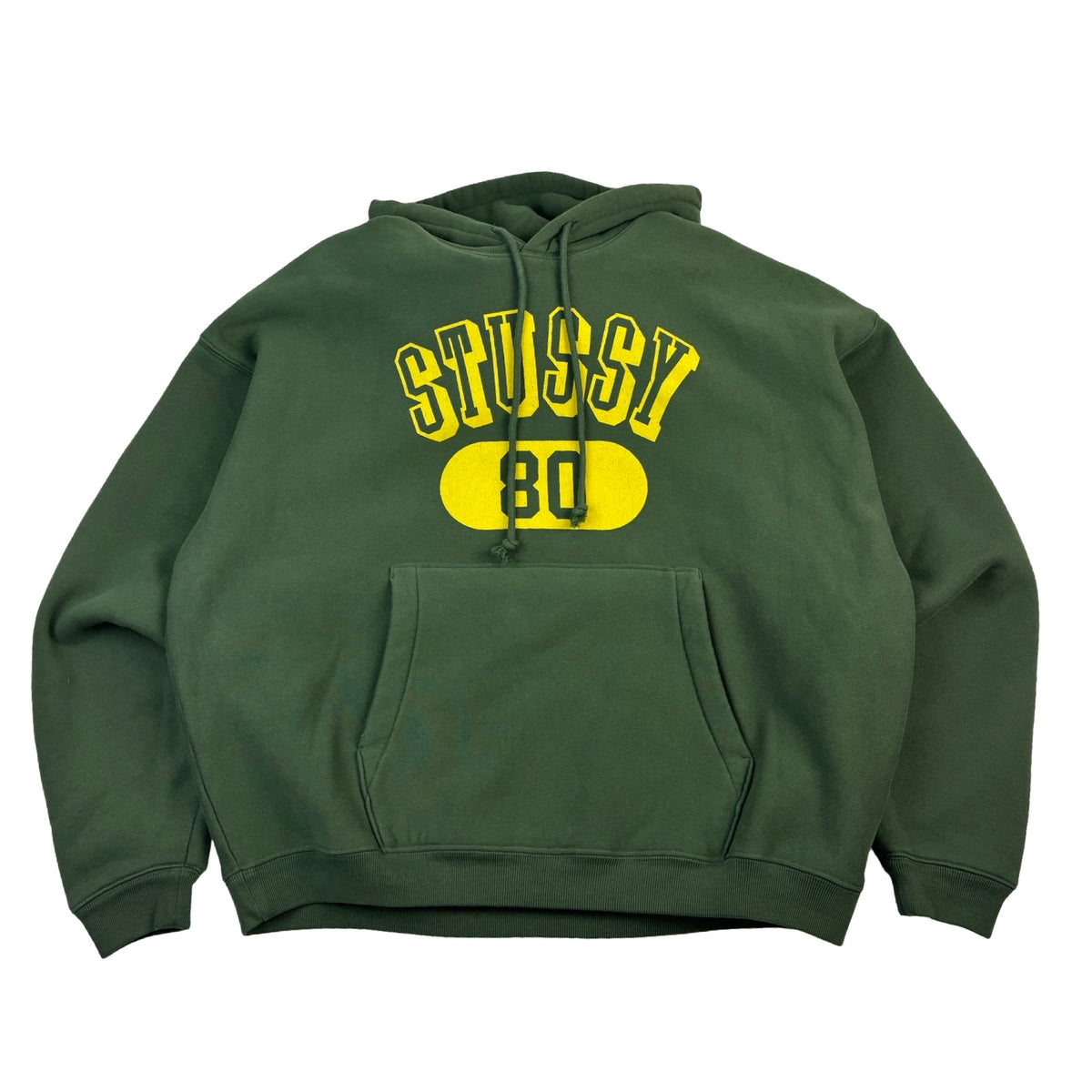 Stussy 80 Relaxed Pullover Hoodie Green