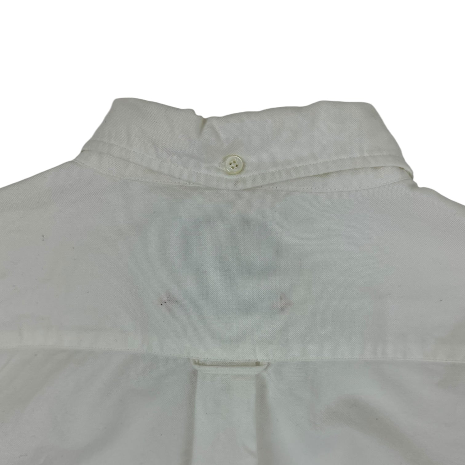 Beams Oxford Button-Down Shirt White