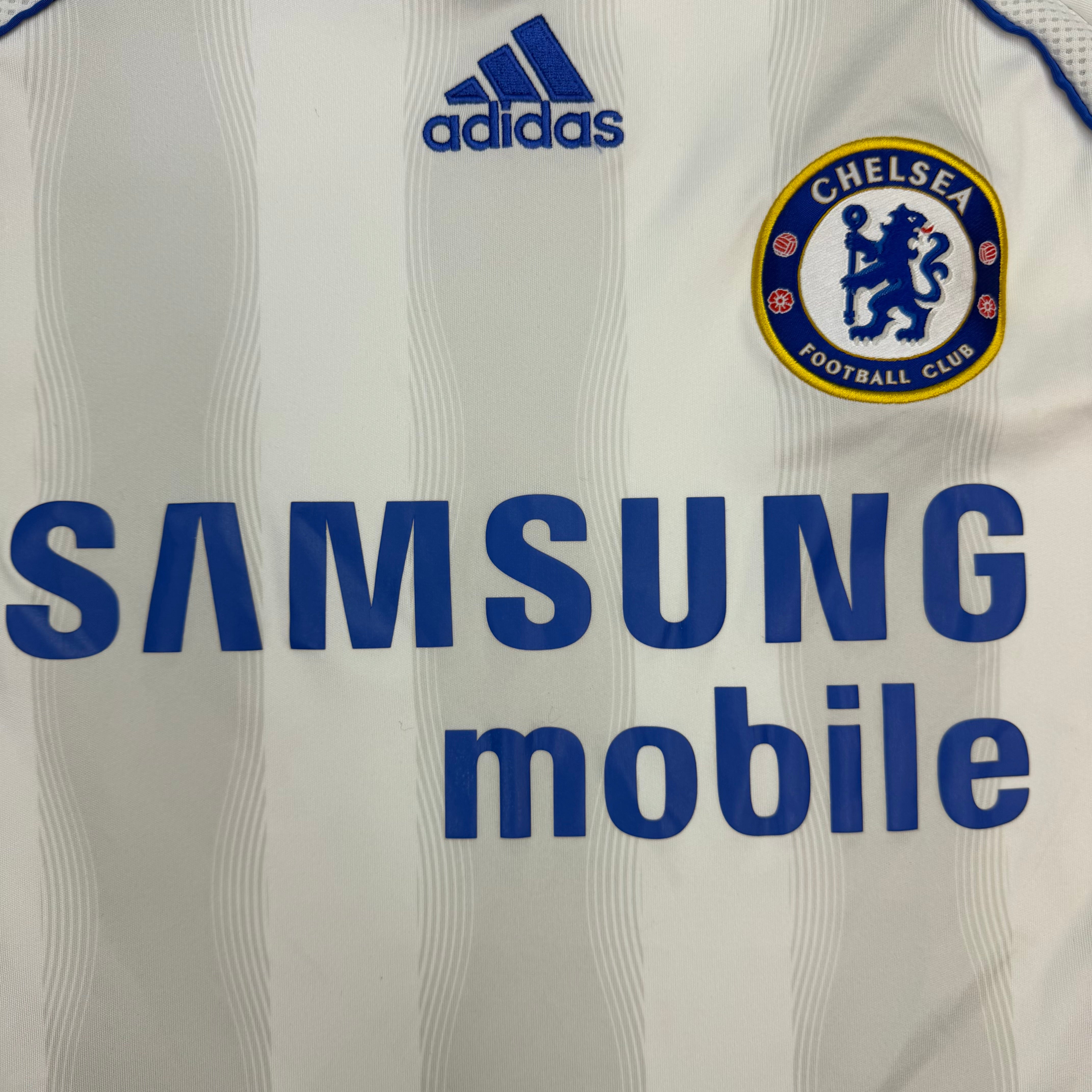 2006-07 Adidas Chelsea F.C. Away Jersey White