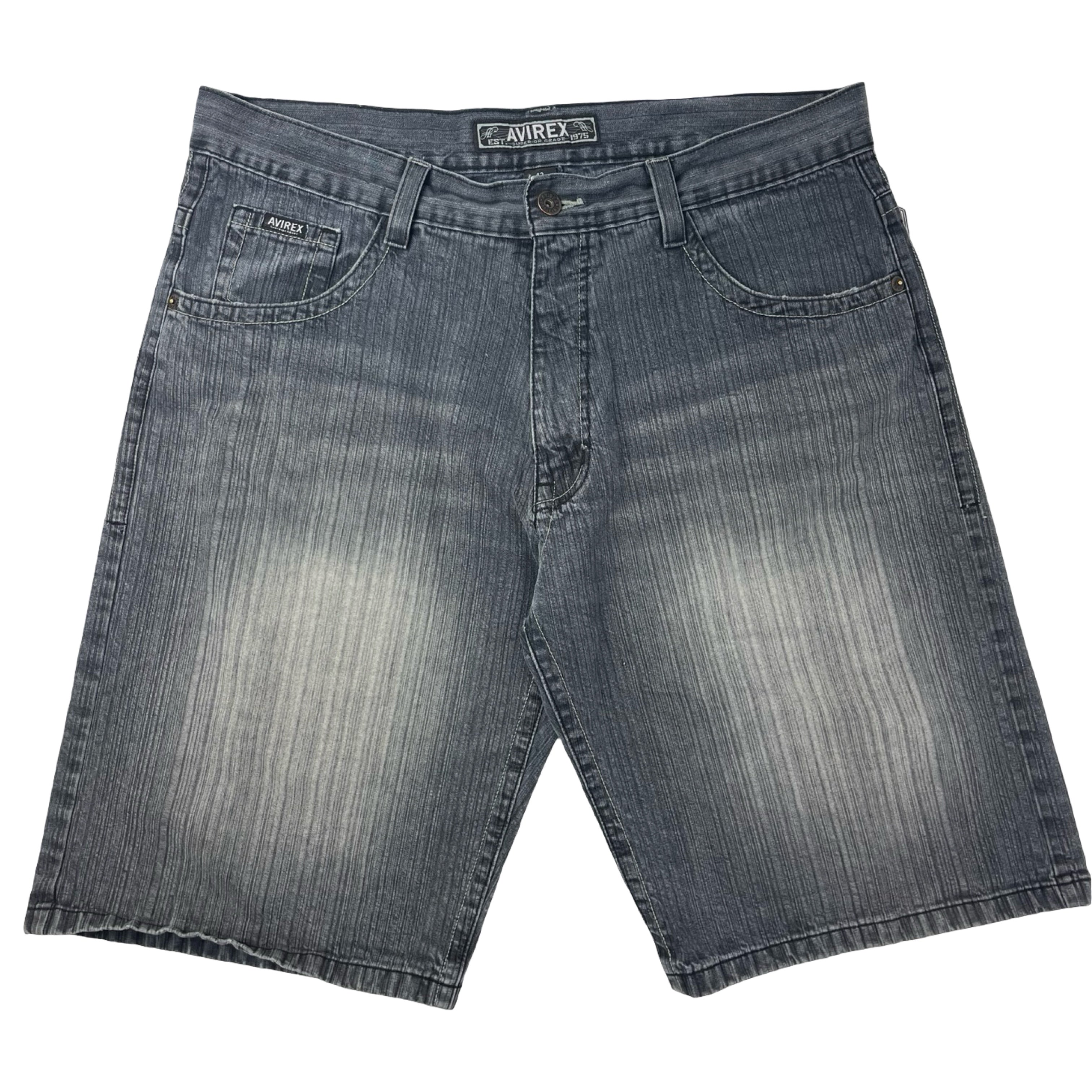 Vintage Y2K Avirex Washed Black Denim