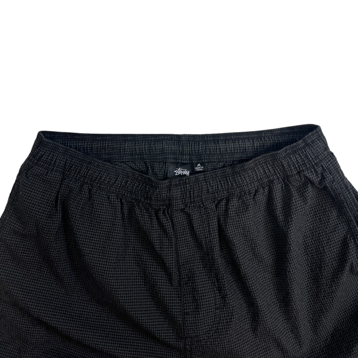 Stussy Baggy Seersucker Beach Shorts