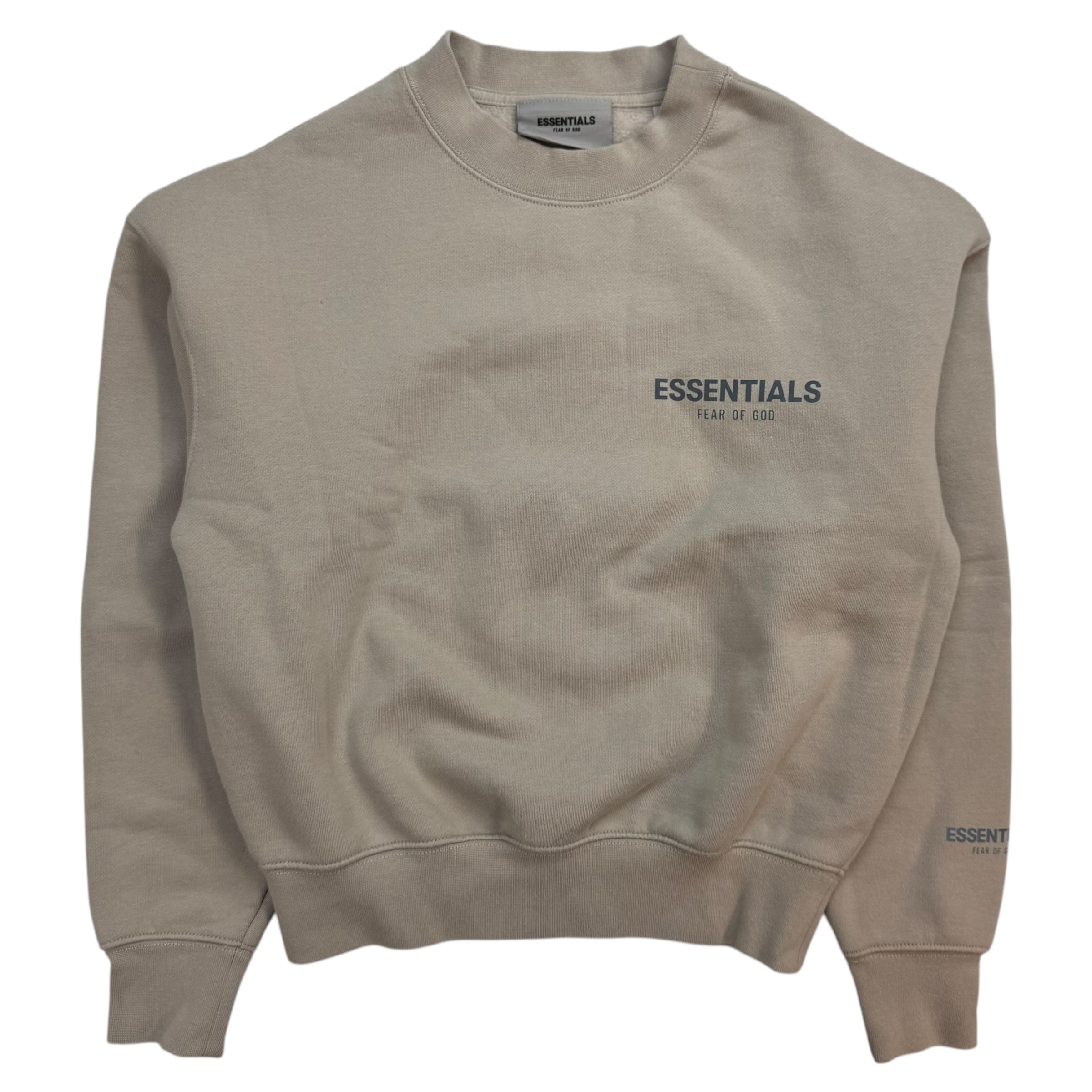 Fear Of God Essentials Kids Crewneck Taupe