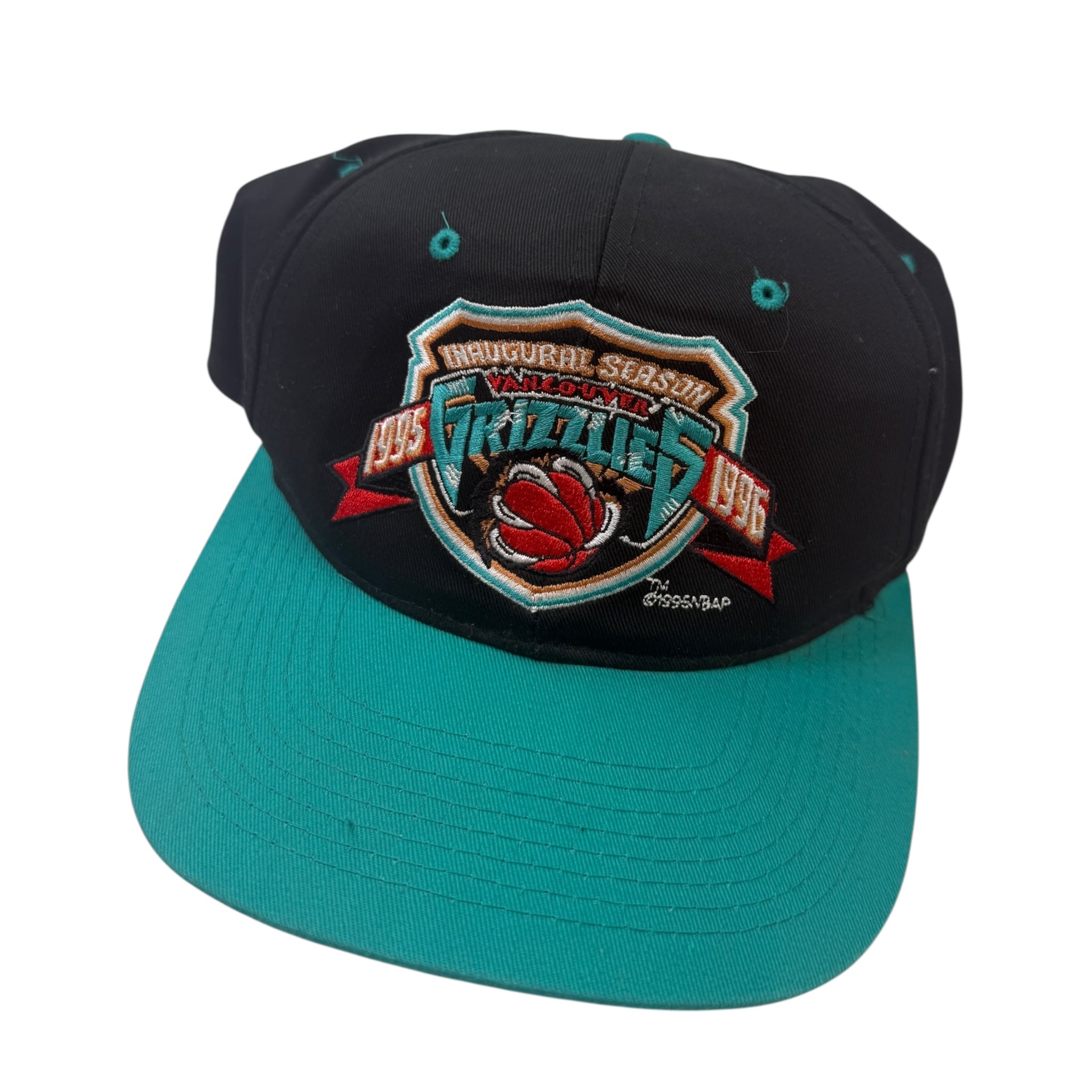 Vintage Vancouver Grizzlies Inaugural Snap Back Hat by The Game