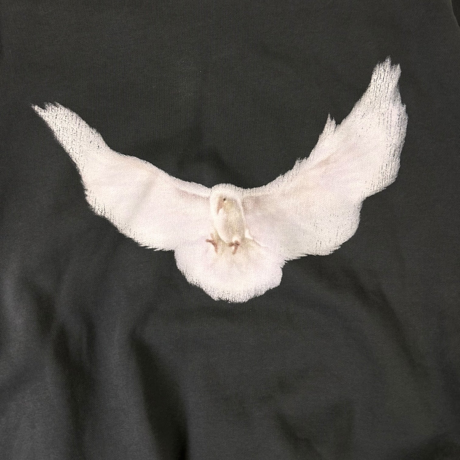 Yeezy X Gap X Balenciaga Dove Hoodie Washed Black