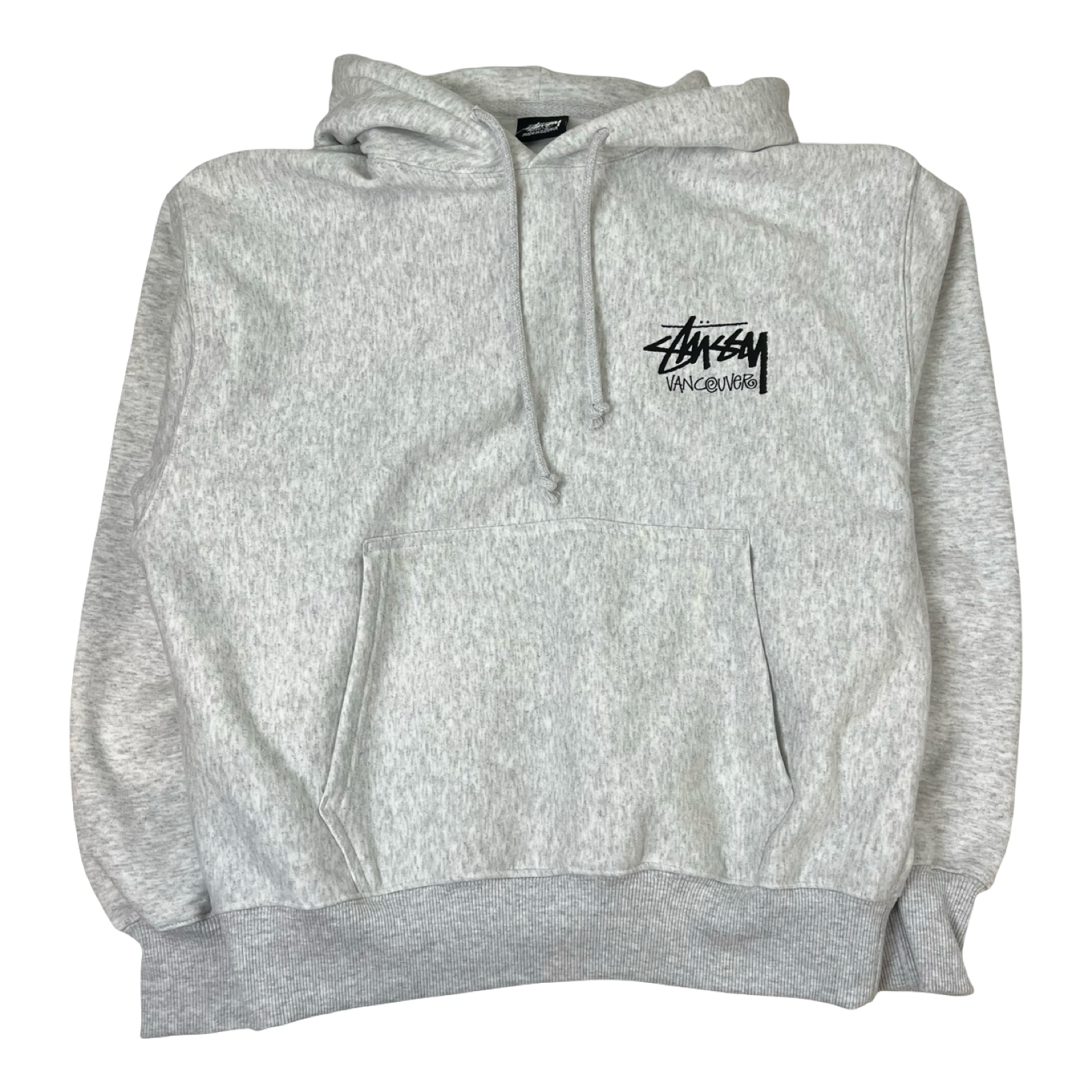 Stussy Stock Vancouver hoodie Ash Heather