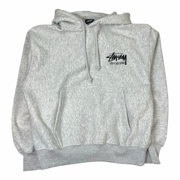 Stussy Stock Vancouver hoodie Ash Heather