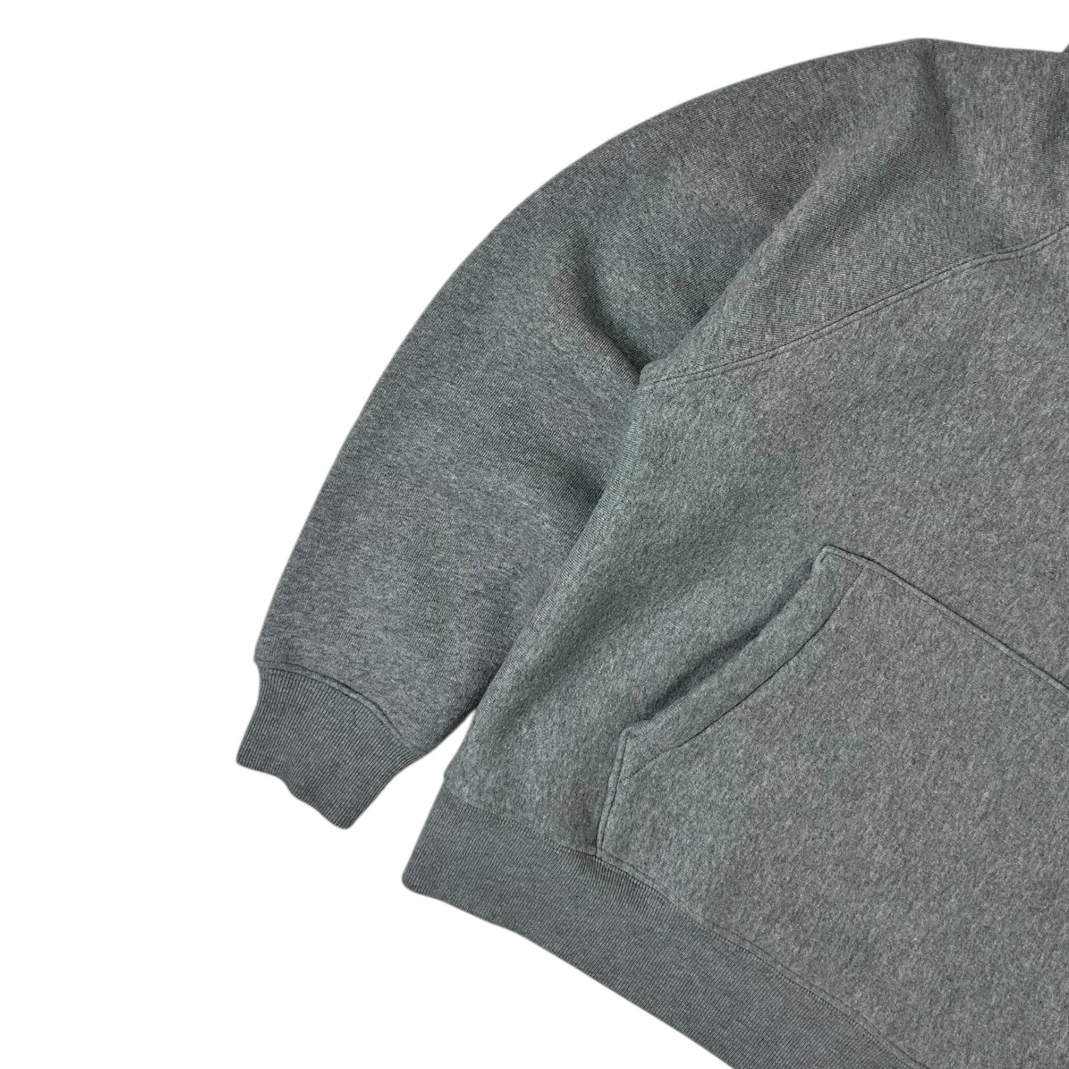 Stussy Raglan Fleece Hoodie Grey