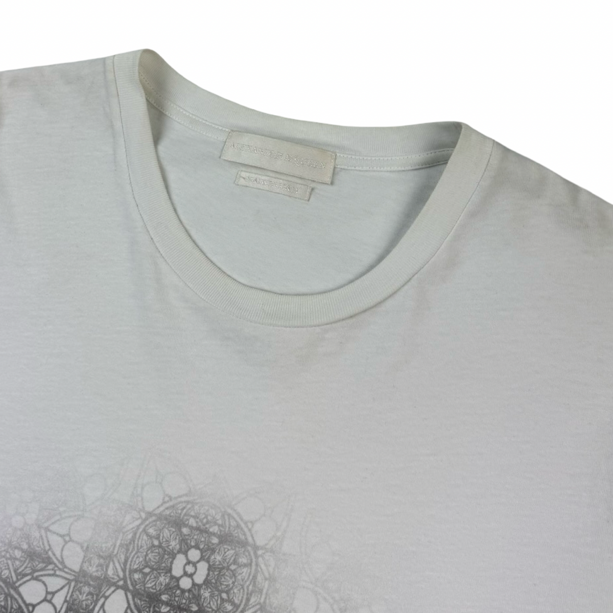 Alexander McQueen Geometric Skulls T-Shirt