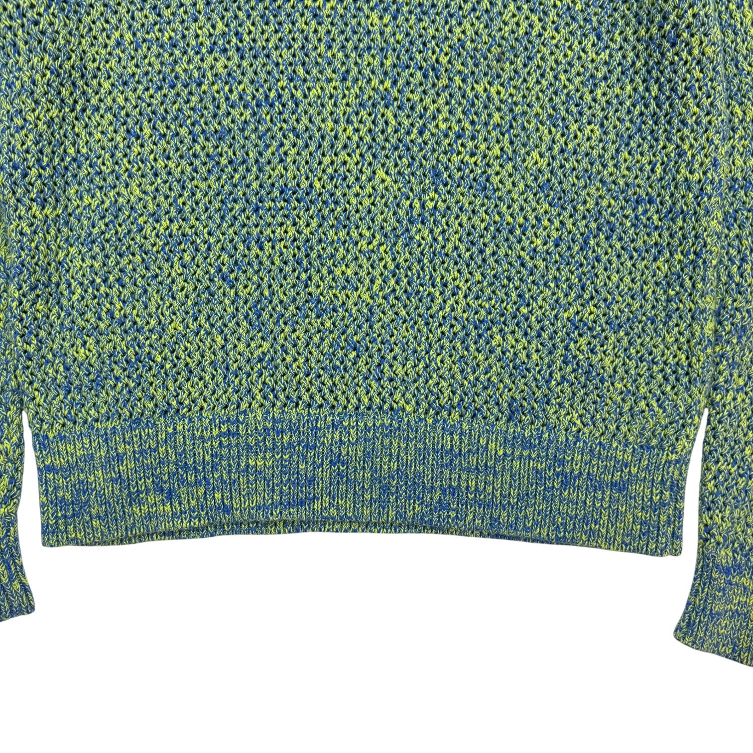 Stüssy 2 Tone Loose Gauge Sweater Green/Blue