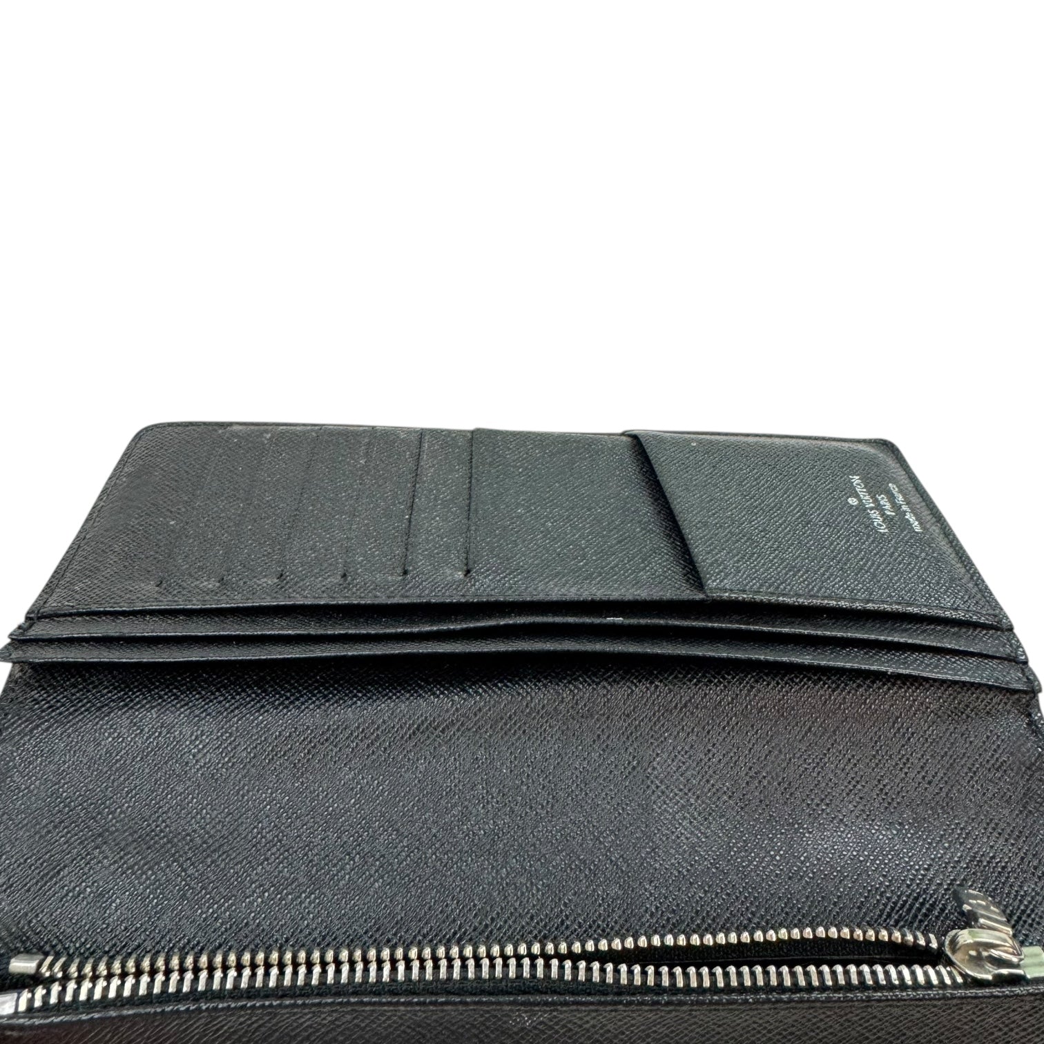 Louis Vuitton Damier Graphite Long Wallet Black