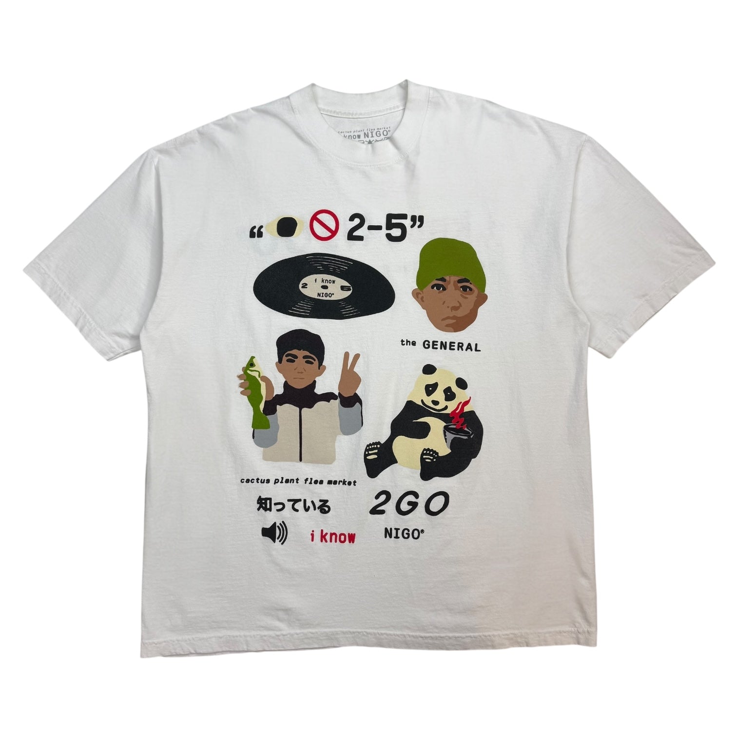 CPFM X Nigo ‘I Know Nigo’ Tee White