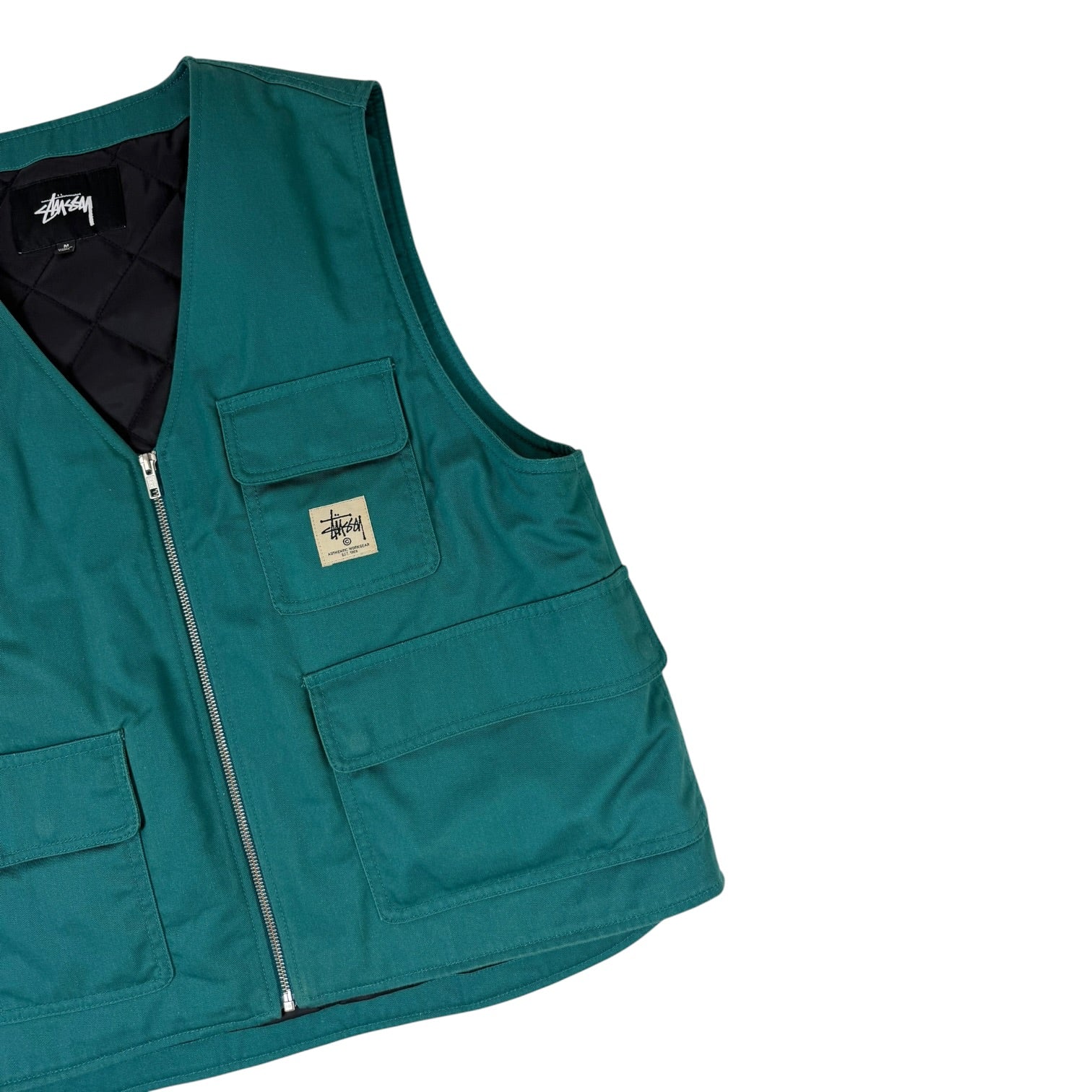 Stussy Insulated Work Vest Teal