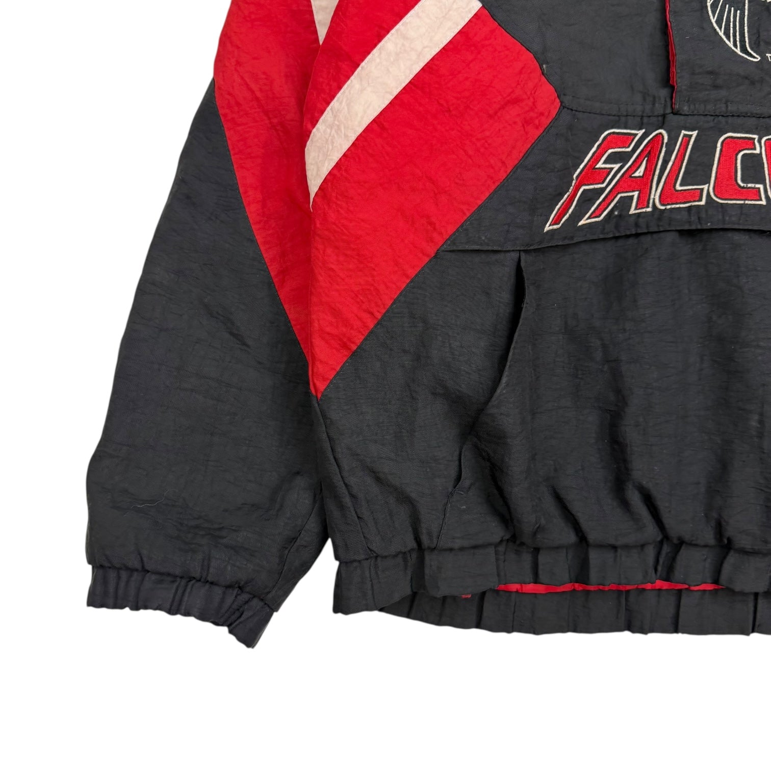 Vintage Youth Starter Atlanta Falcons Anorak Jacket Red