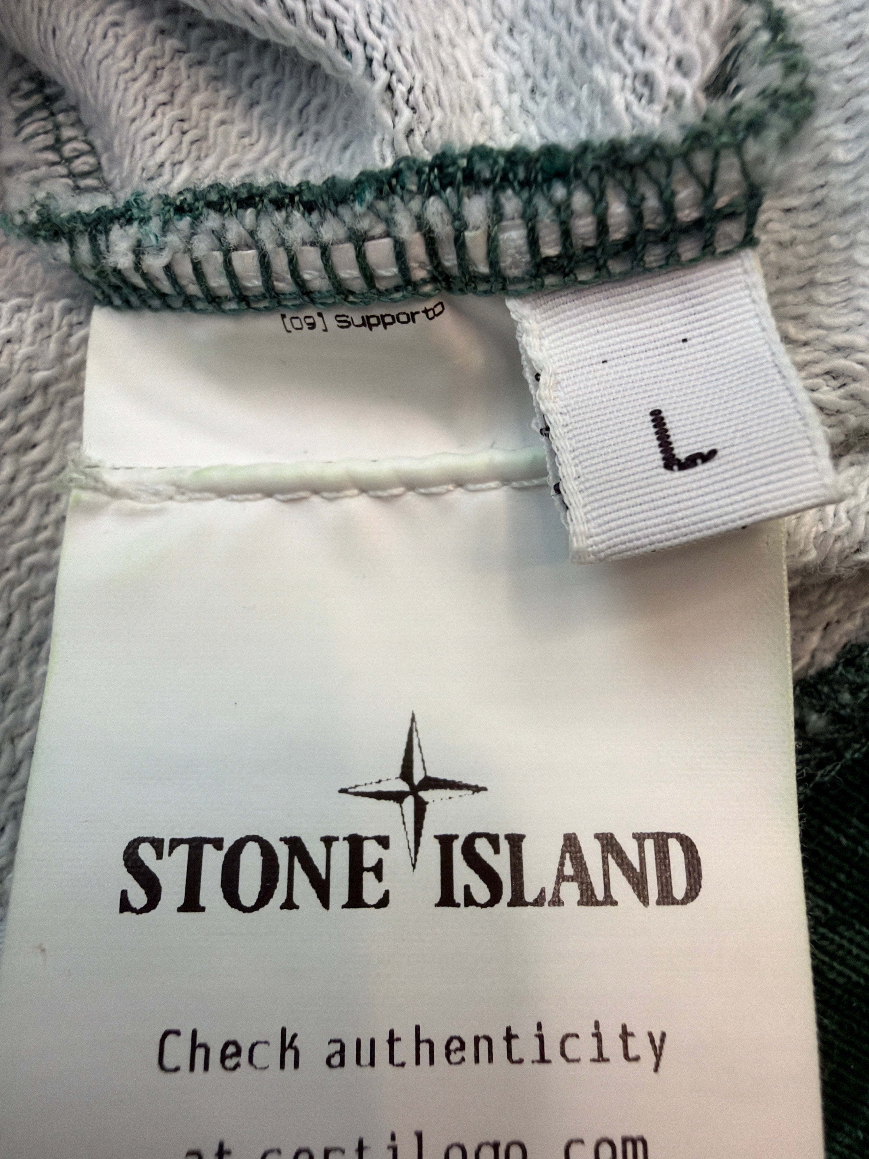 FW23 Stone Island X Supreme Hooded Sweatshirt Dark Green