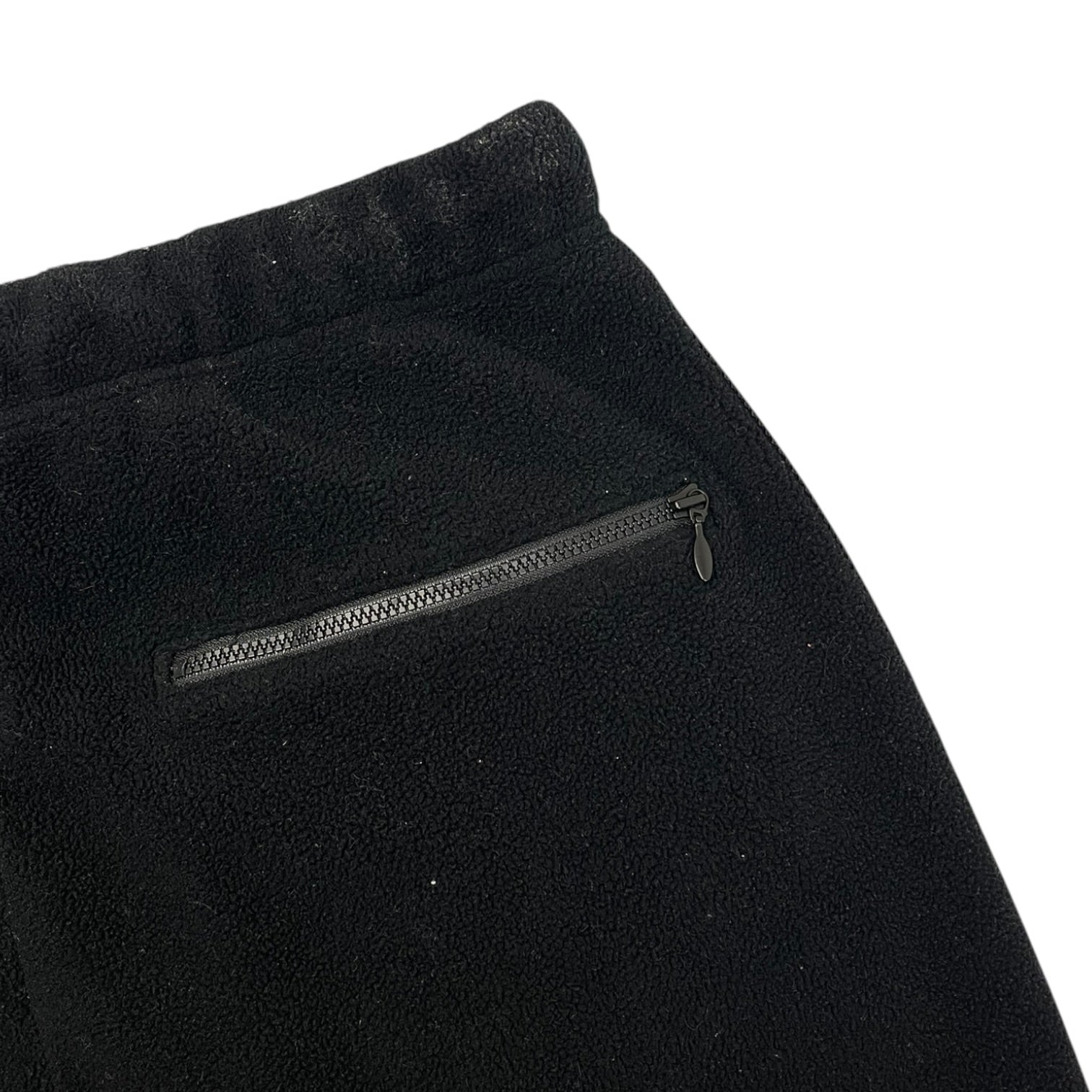 Uniqlo x Needles Fleece Wide Pants Black