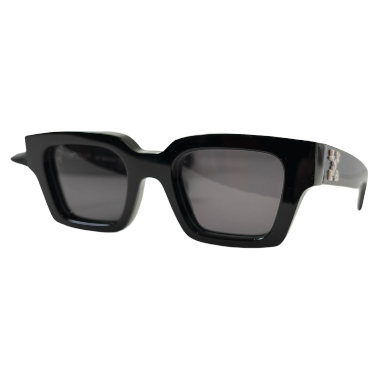 Off-White Virgil Rectangular Sunglasses Black
