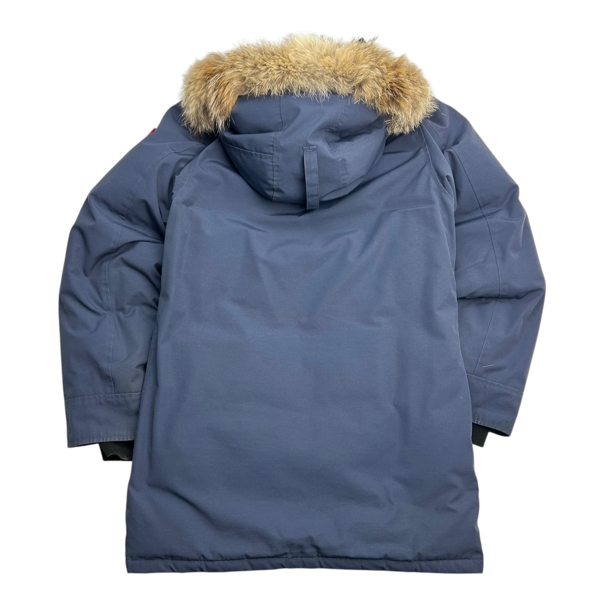 Canada Goose Fur Lined Hood Parka Navy