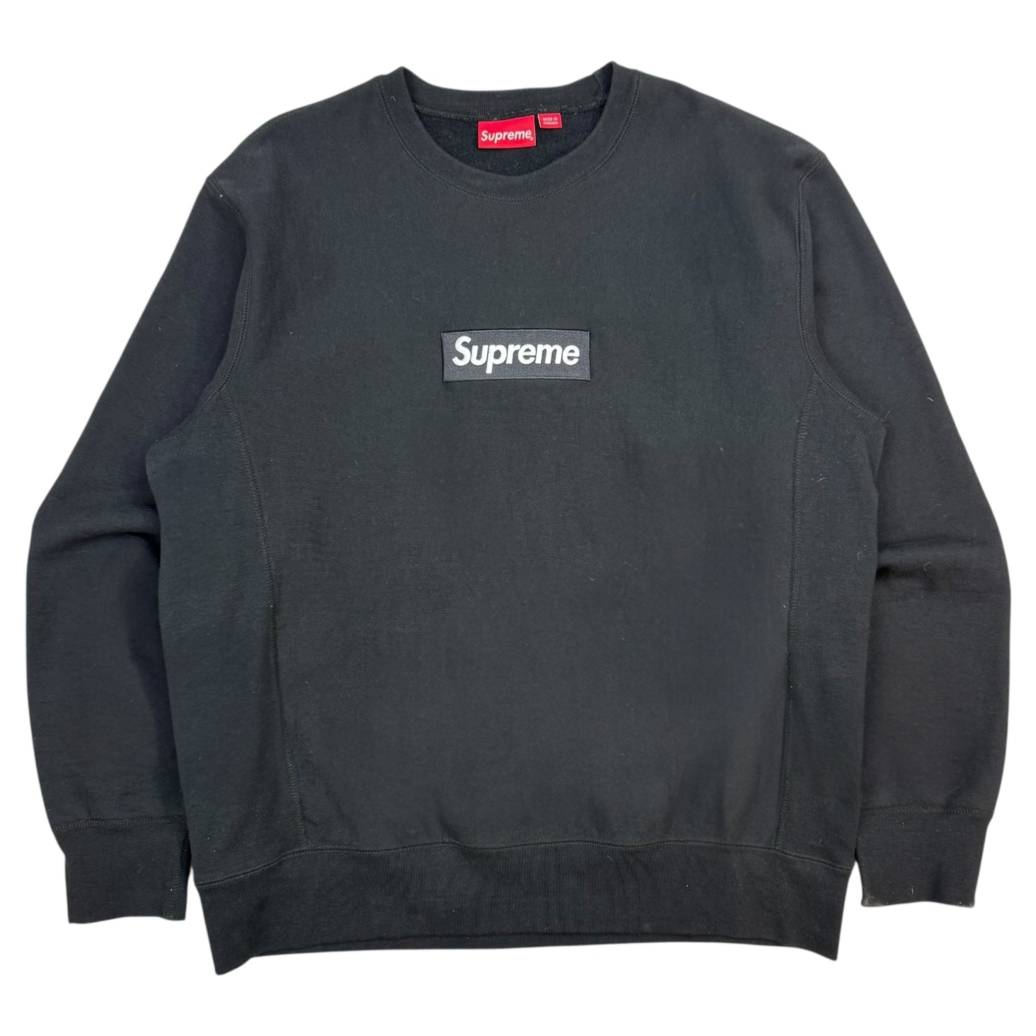 Supreme Box Logo Crewneck Black